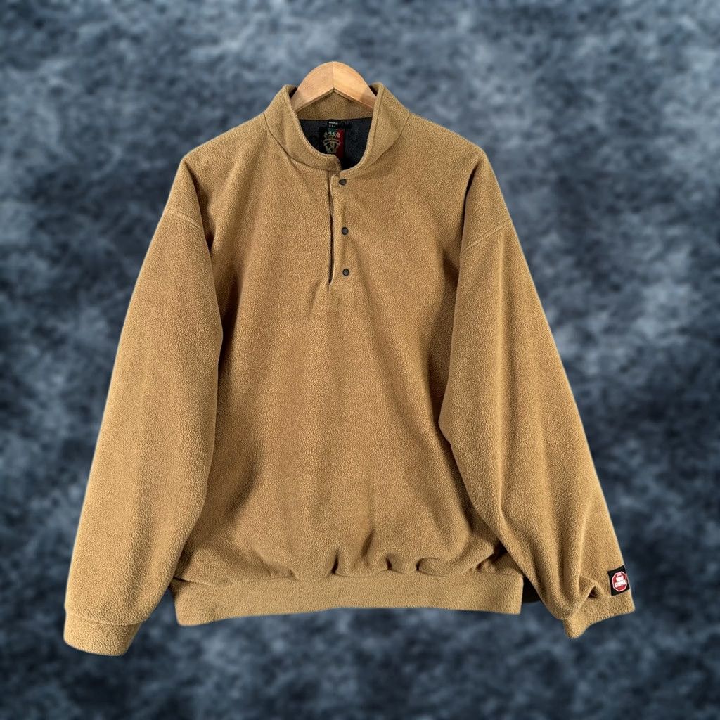 Vintage VINTAGE Sunice Pullover Men XL Gore Windstopper Fleece Made USA Outdoor 90s Golf Jacket Brown Windbreaker Snap Buttons Lie? Size US XL / EU 56 / 4 - 1 Thumbnail