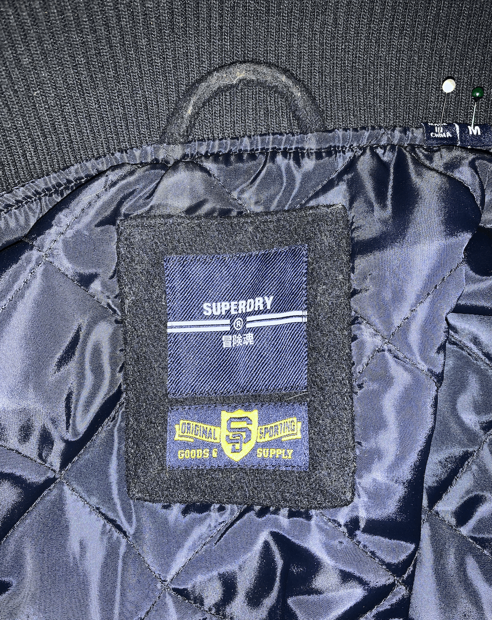 Superdry Super Dry Blue Varsity Jacket Size US M / EU 48-50 / 2 - 4 Thumbnail