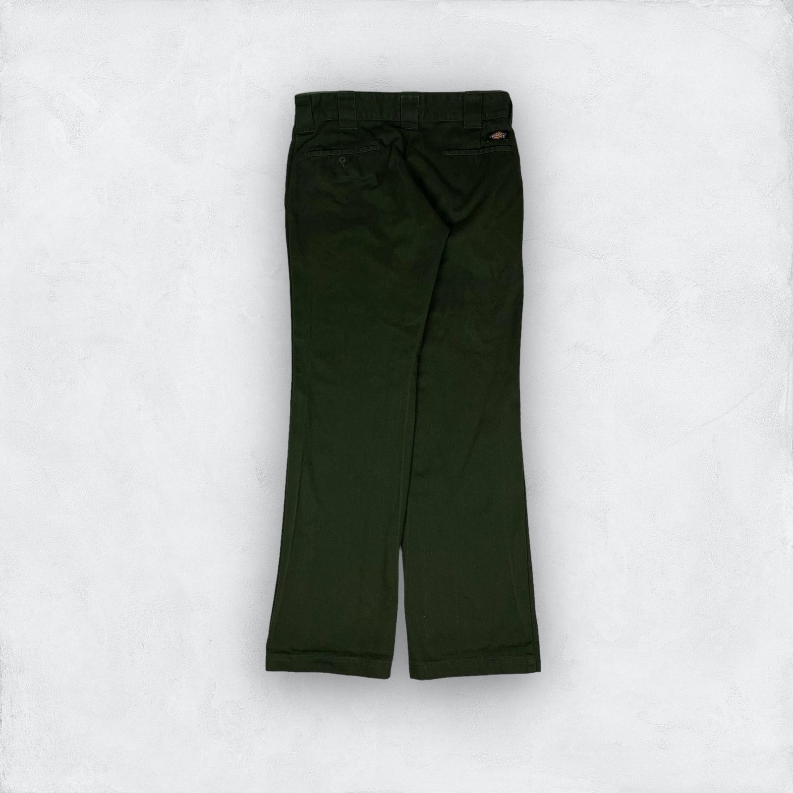 Dickies Dickies Men's Green Pockets Slim Fit Straight Pants 31X32 Size US 31 - 1 Thumbnail