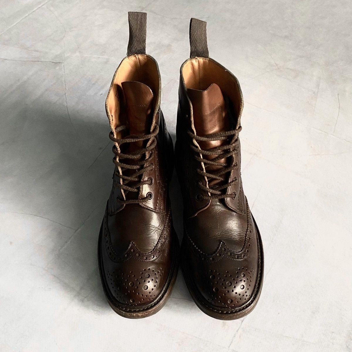 Tricker's Tricker’s Stow Boot Stephy 5676 Leather Brown Boots Size US 6.5 / EU 39-40 - 4 Thumbnail
