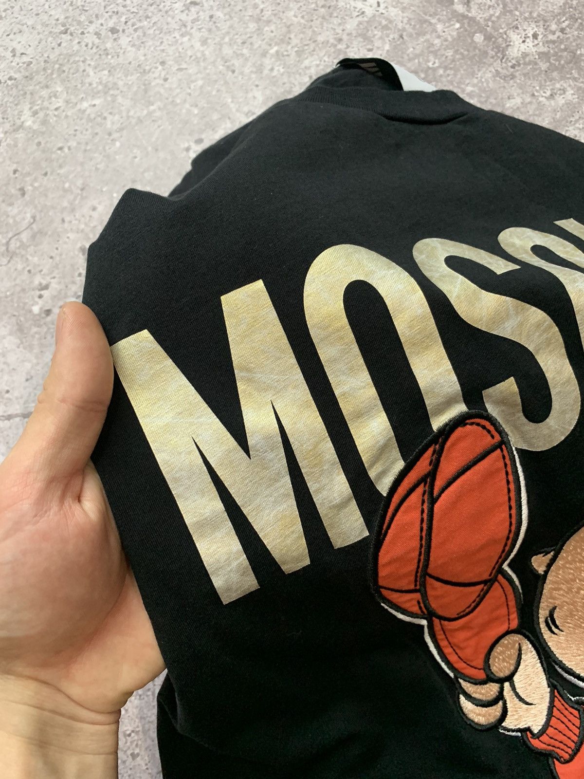 Moschino Moschino Couture Porky Pig Black T-shirt Looney Tunes Size US XS / EU 42 / 0 - 4 Thumbnail