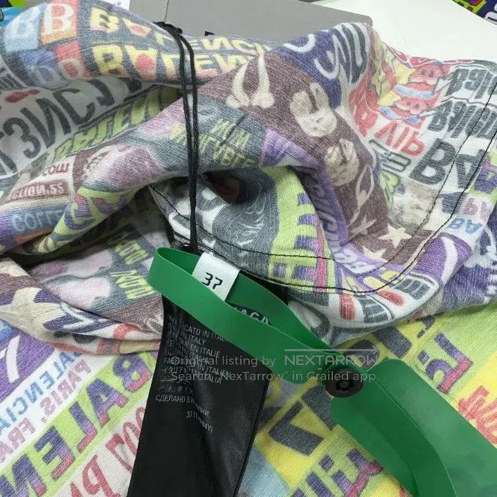 Balenciaga Balenciaga SS22 Colorful Long Sleeve Shirt. Size US M / EU 48-50 / 2 - 6 Thumbnail