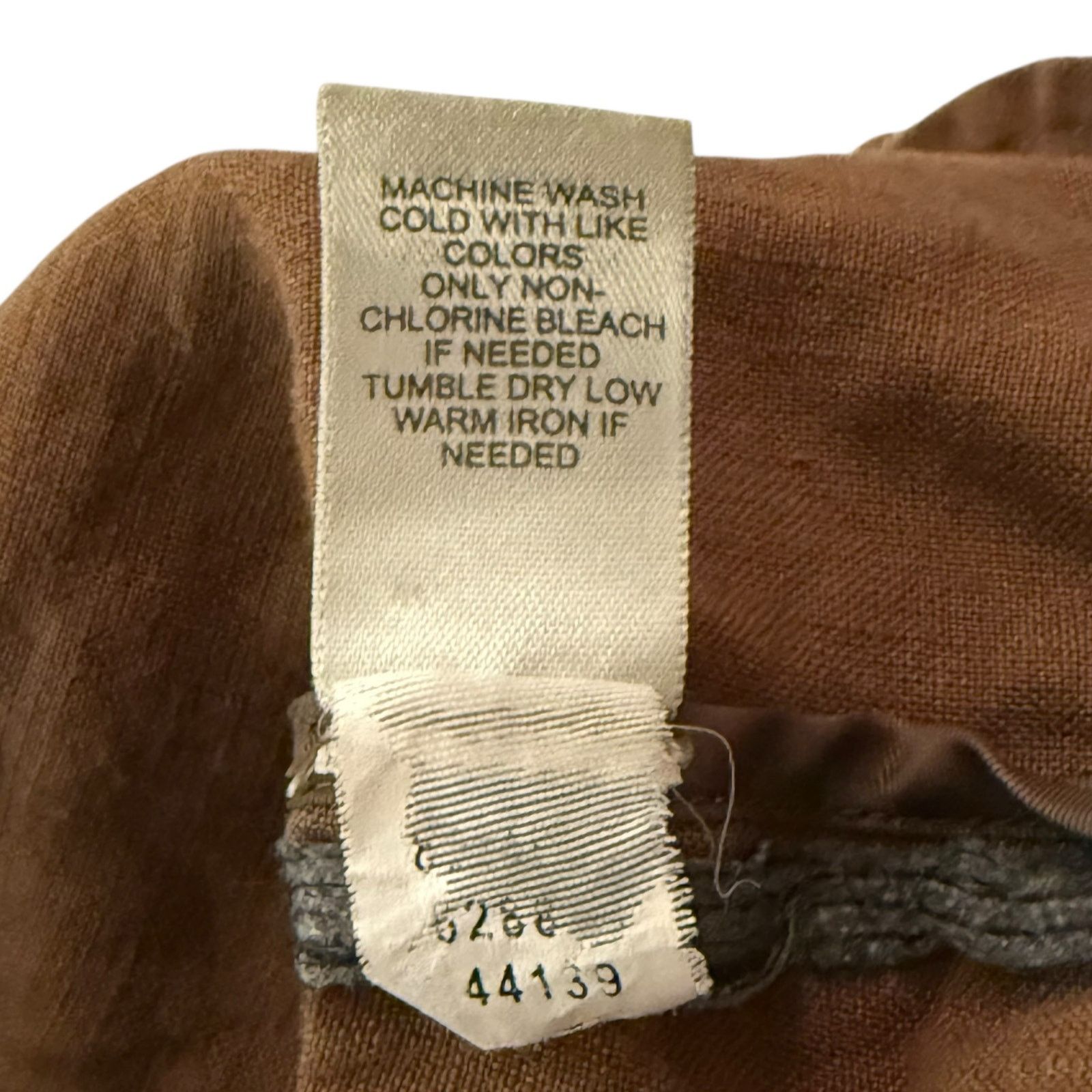J. Jill J. Jill Linen Shirt Jacket Button Up Shacket Brown Medium Size M / US 6-8 / IT 42-44 - 6 Thumbnail