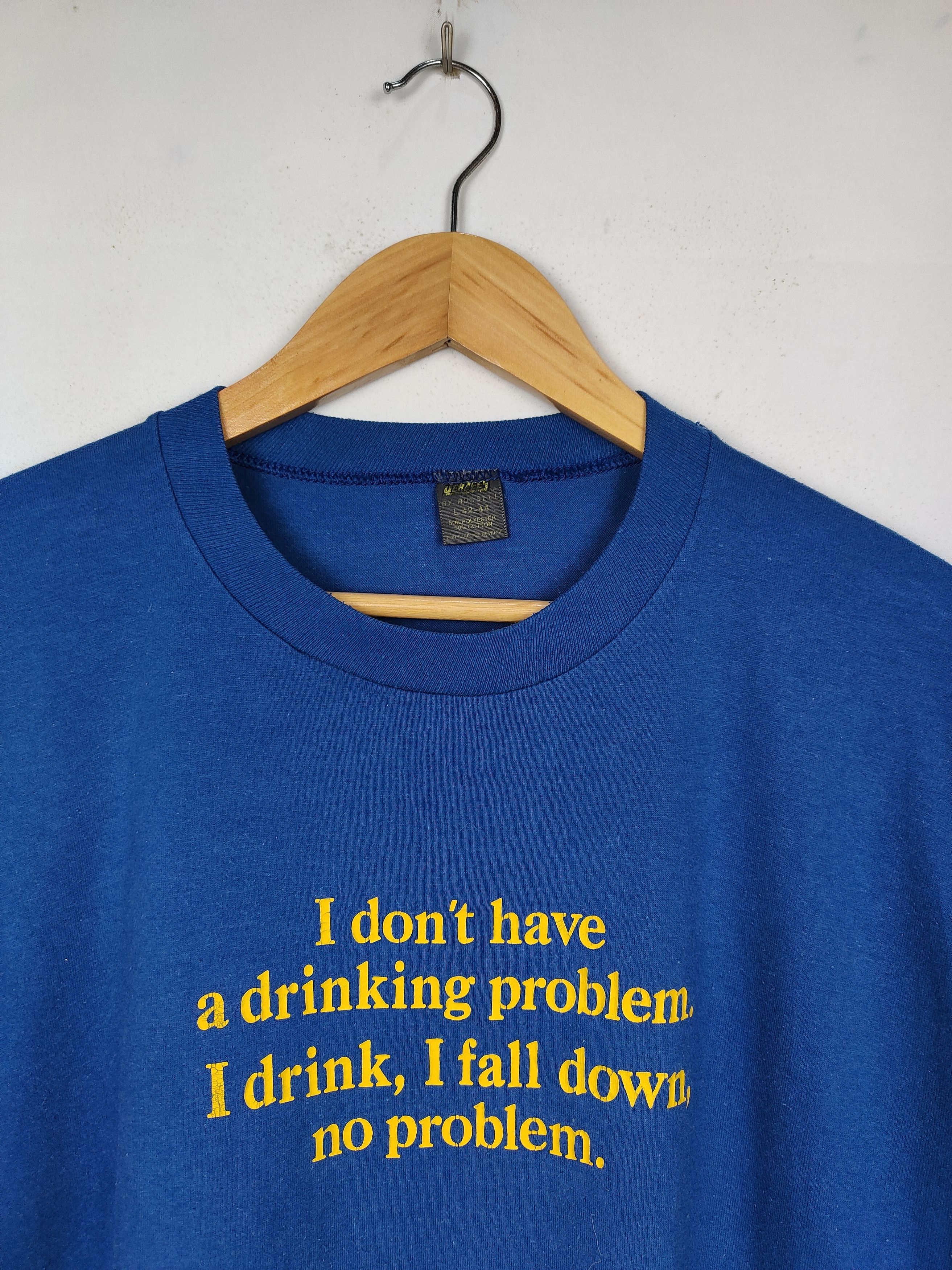 Vintage Vintage 80s Wording Shirt Size US L / EU 52-54 / 3 - 2 Thumbnail