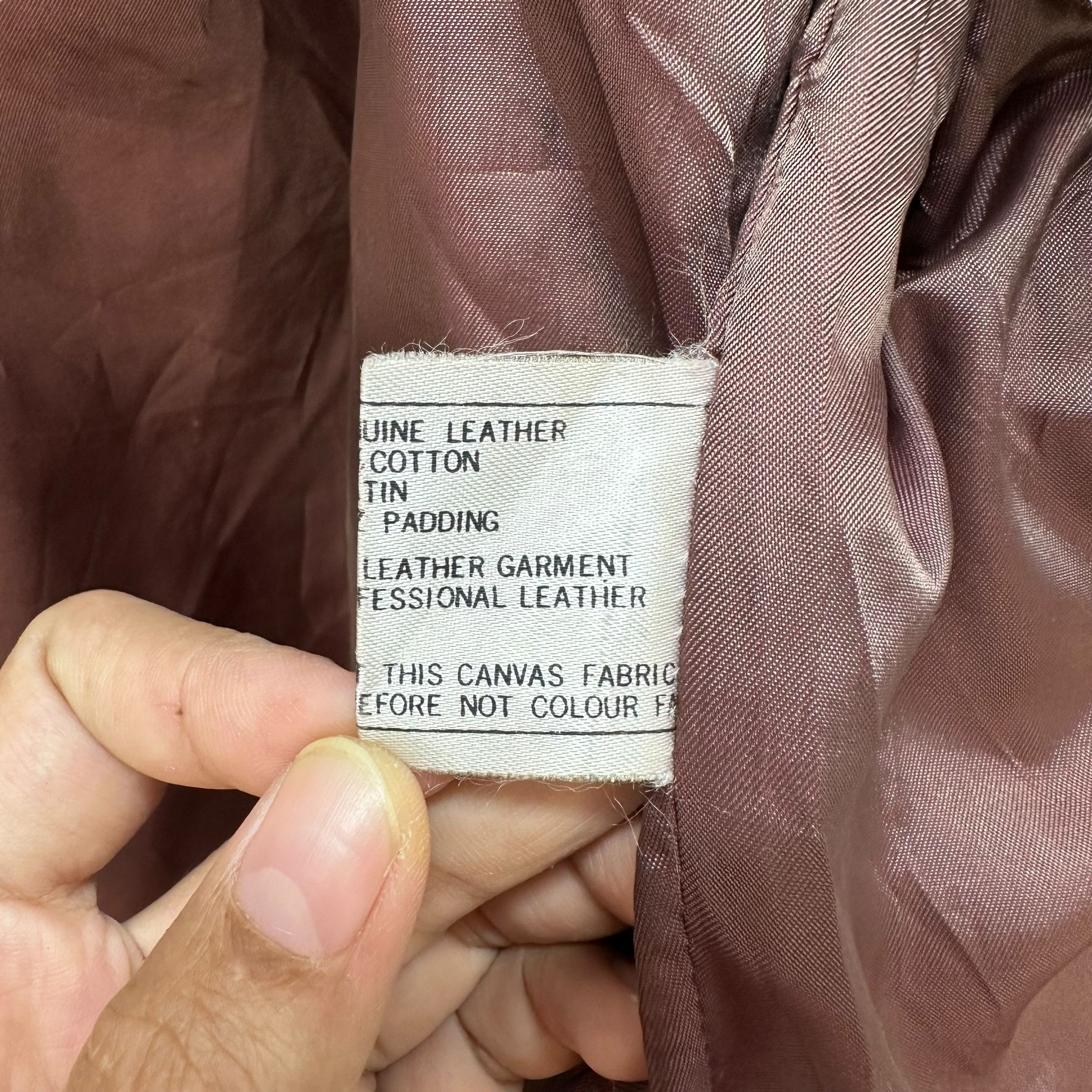 Genuine Leather Vintage 80’s Genuine Leather PRIVATE Vest Jacket #A71-1719 Size US L / EU 52-54 / 3 - 14 Thumbnail
