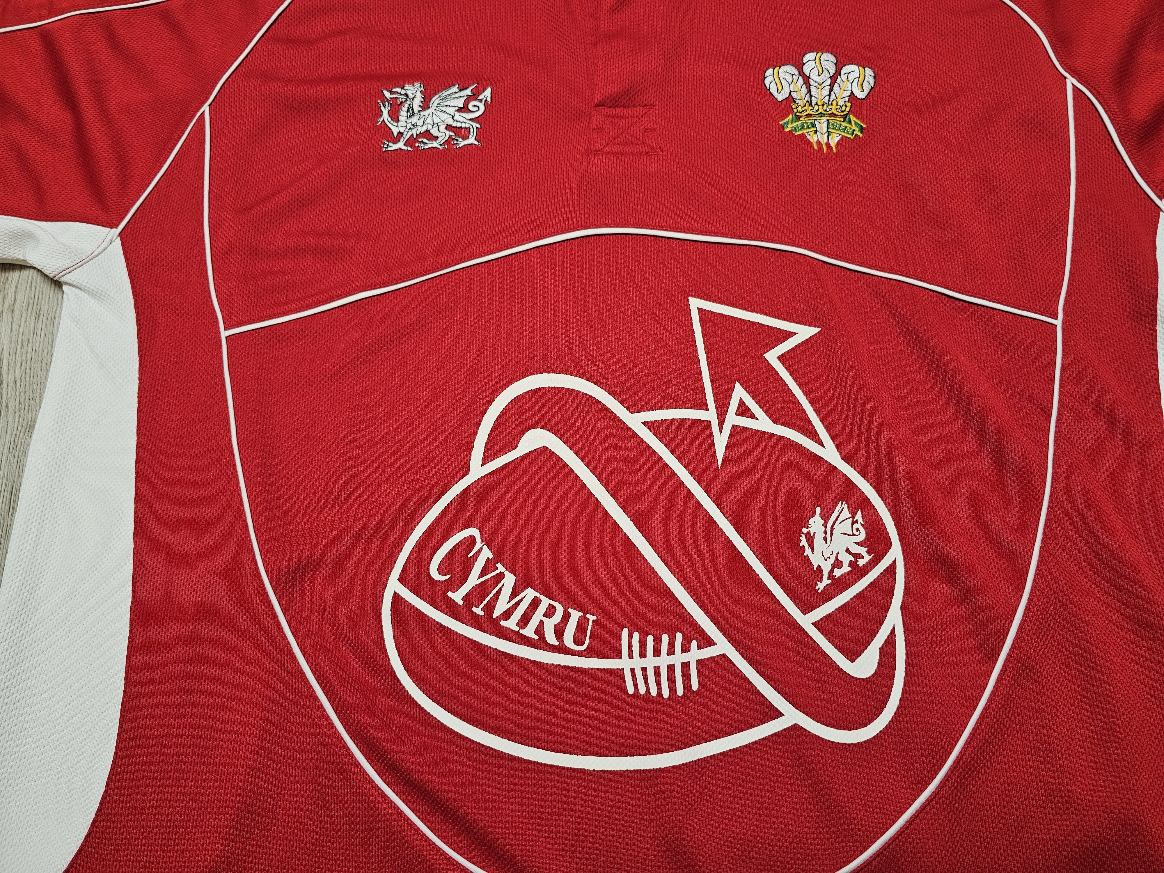 Vintage WALES RUGBY JERSEY VINTAGE NEW WALES RUGBY JERSEY WRU Size US XL / EU 56 / 4 - 3 Thumbnail
