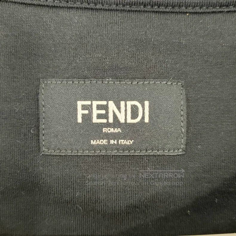 Other Fendi Men's casual short-sleeve T-shirt, black Size US XS / EU 42 / 0 - 3 Thumbnail
