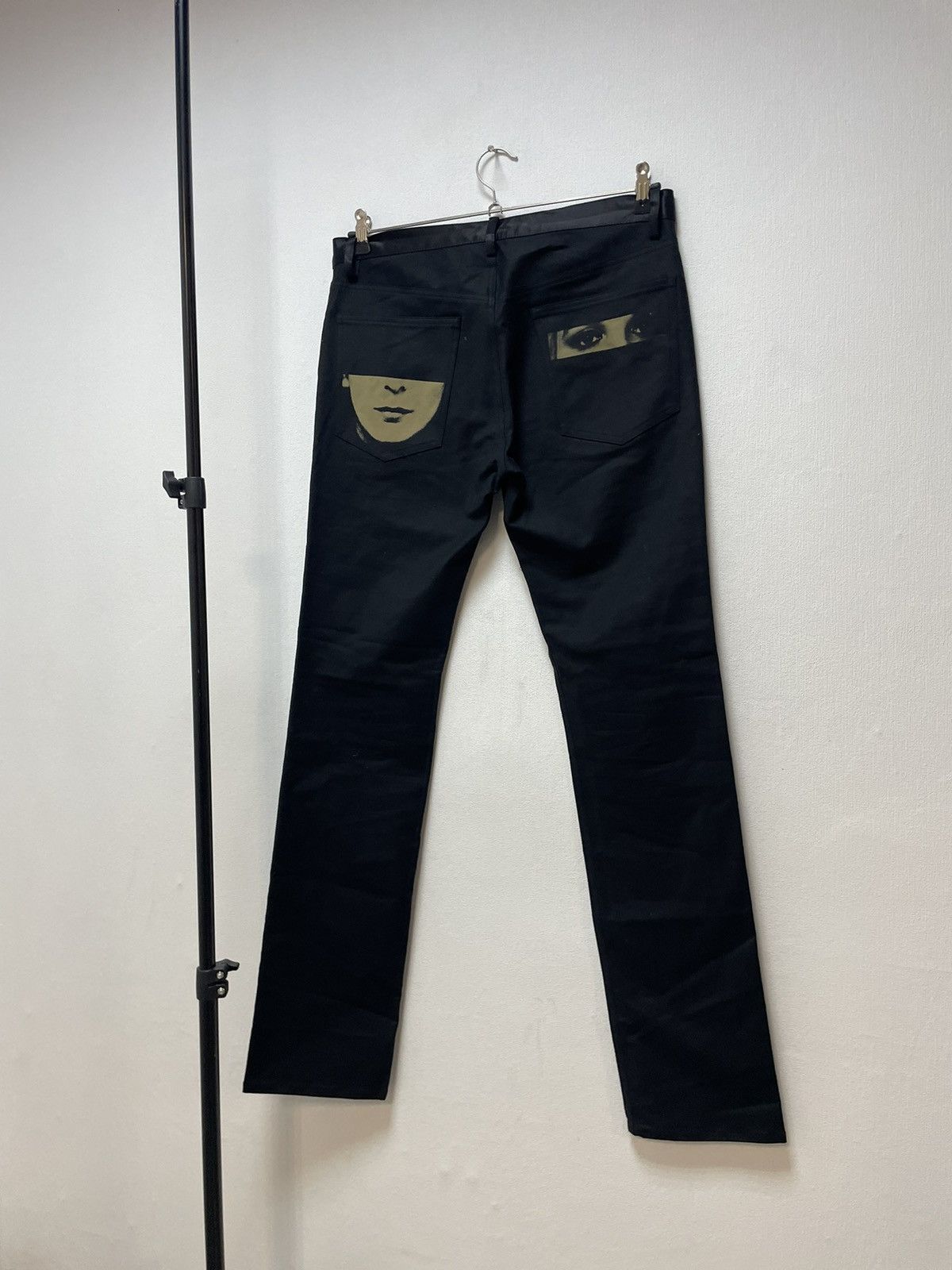 Japanese Brand × Undercover Undercover SS07 Face Print Denim Size US 32 / EU 48 - 2 Thumbnail