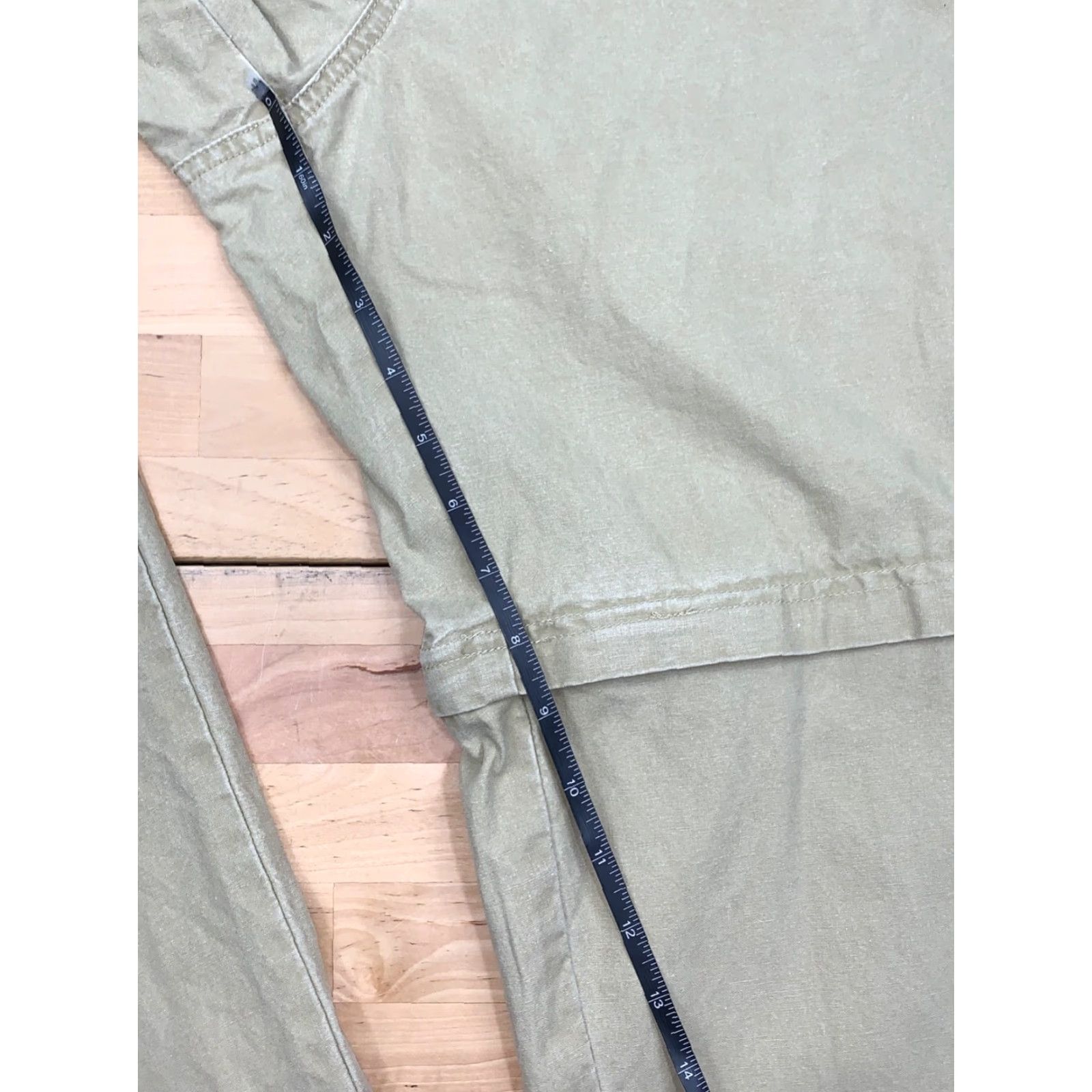 Vintage LL Beans Mens Convertible Pants Cargo 42x33 Beige Outdoor Hiking Camping Size US 42 / EU 58 - 7 Thumbnail