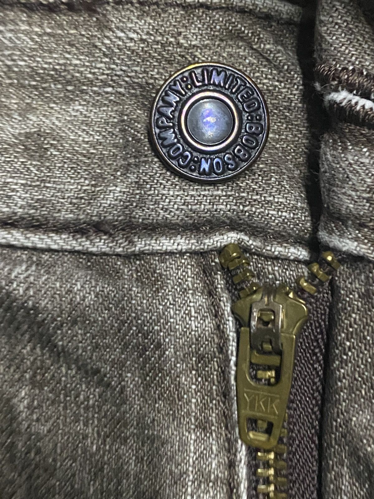 Vintage Vintage Japanese Bobson Crack Wash Distressed Loose Jeans Size US 30 / EU 46 - 12 Thumbnail