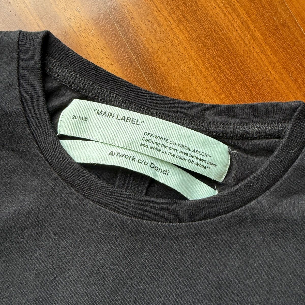 Off-White Off-White dondi tee slim fit size XS black Size US XS / EU 42 / 0 - 5 Thumbnail