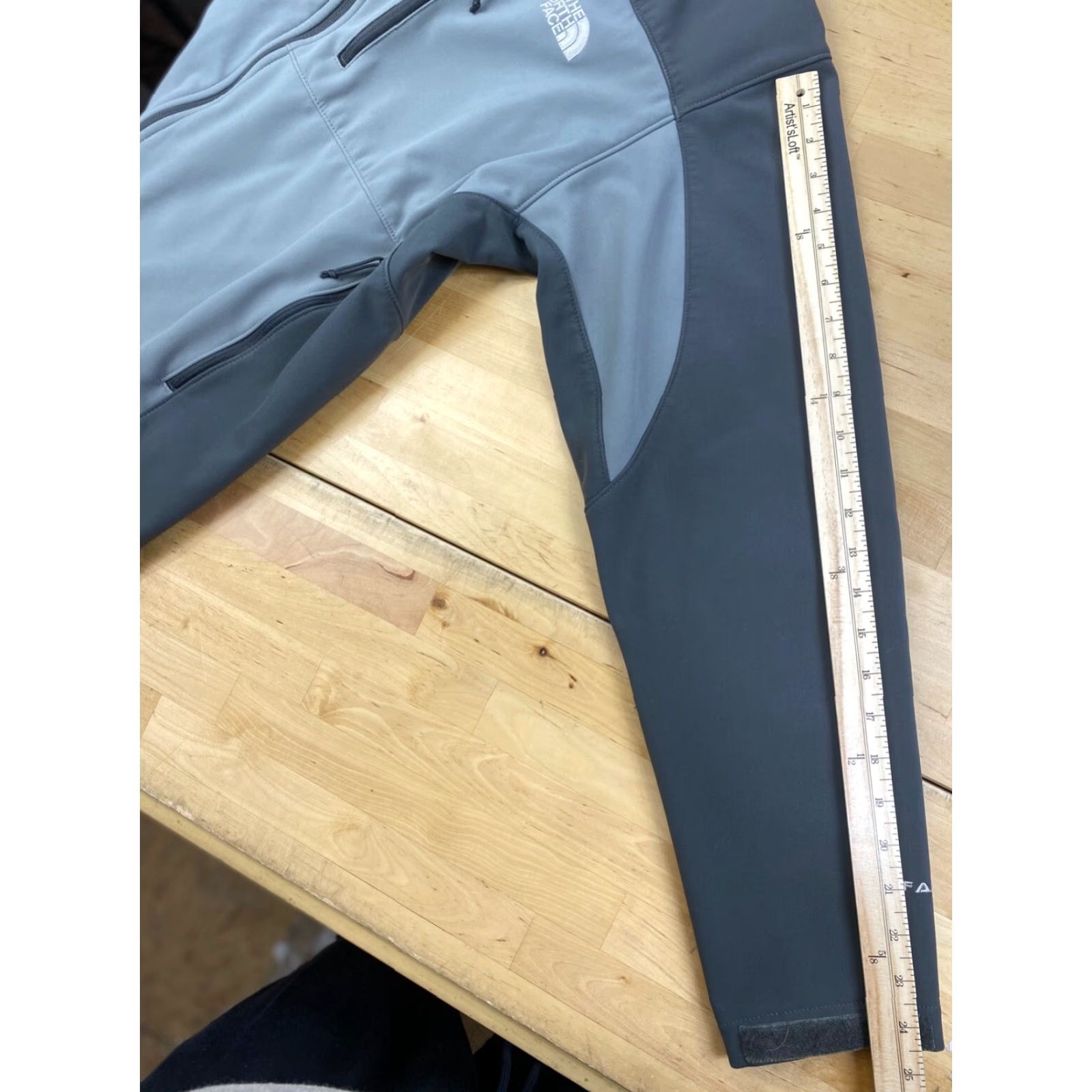 The North Face The North Face Apex Bionic Jacket Men L Gray Full Zip Fleece Lined Softshell Windbreaker Size US L / EU 52-54 / 3 - 5 Thumbnail