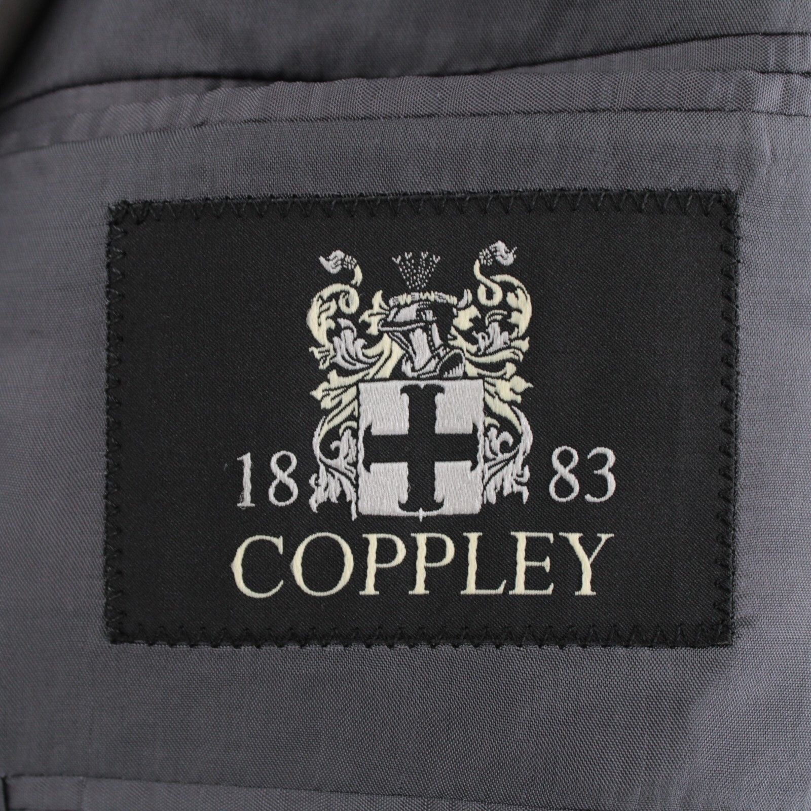 Coppley Coppley Suit Size US 48 Regular in Gray Size 48R - 8 Thumbnail