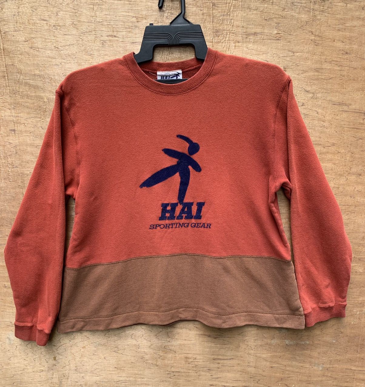 Hai Sporting Gear × Issey Miyake Hai Sporting Gear X Issey Miyake velvet logo Sweatshirt Size L / US 10 / IT 46 - 5 Thumbnail