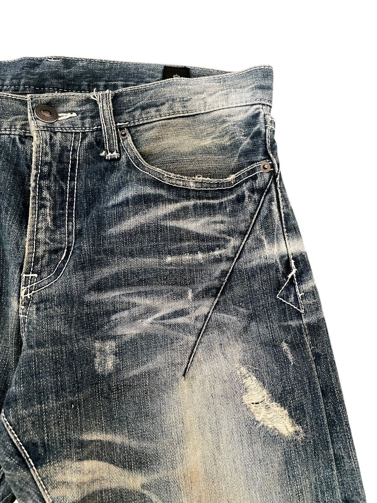 semanticdesign Very Rare Vintage Brand Semantic Design Flared Jeans 1990s Size US 32 / EU 48 - 4 Thumbnail