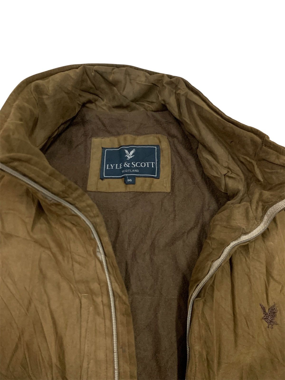 Lyle & Scott Lyle&Scott suede jacket vintage Size US XL / EU 56 / 4 - 3 Thumbnail