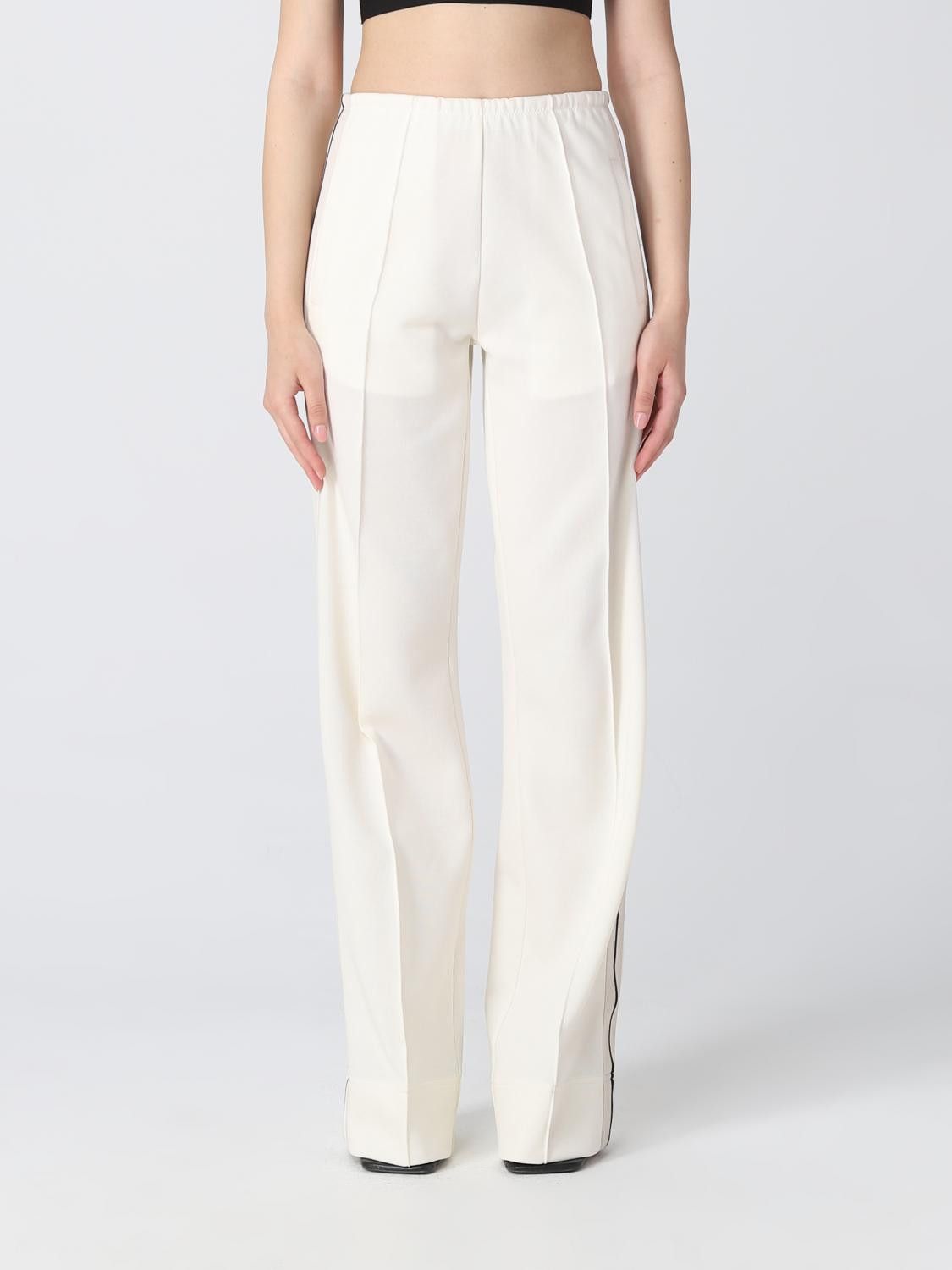 Palm Angels o1y1125 Sweatpant in White Size 27" / US 4 / IT 40 - 1 Thumbnail