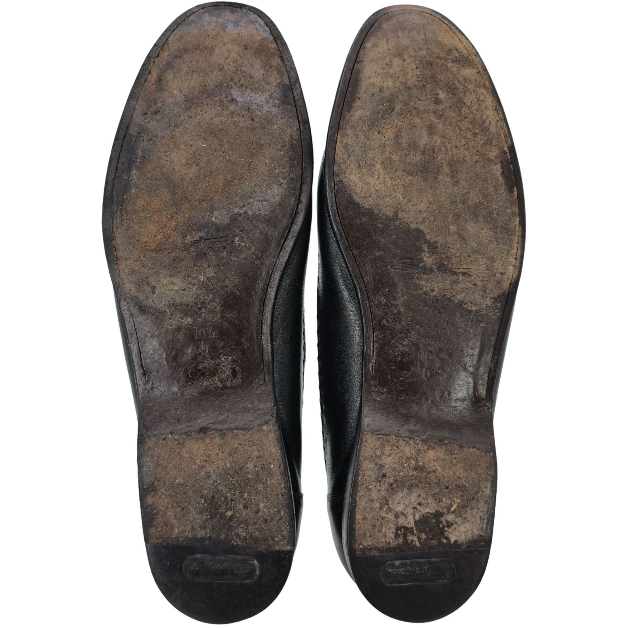 Santoni Santoni Italy Relaxed Black Leather Dress Shoes Mens 10.5D Size US 10.5 / EU 43-44 - 3 Thumbnail