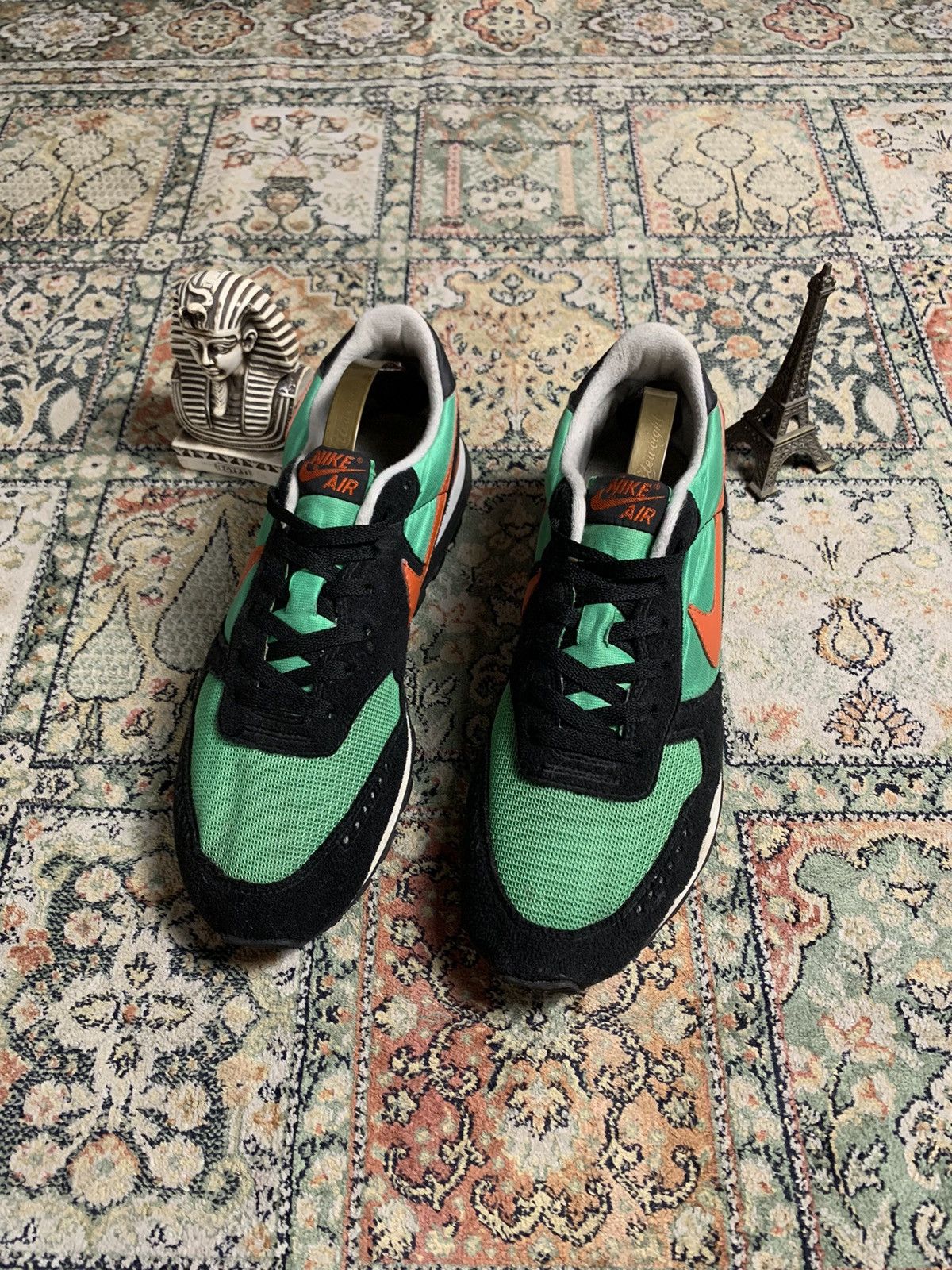 Nike × Vintage Vintage Nike Vector Greenspark College orange/black 11 Size US 11 / EU 44 - 2 Thumbnail