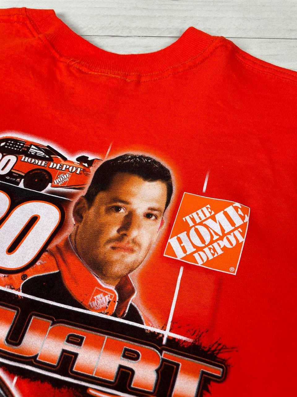 NASCAR Vintage Nascar Tony Stewart #20 Racing Daytona 500 T-Shirt Size US XL / EU 56 / 4 - 11 Thumbnail
