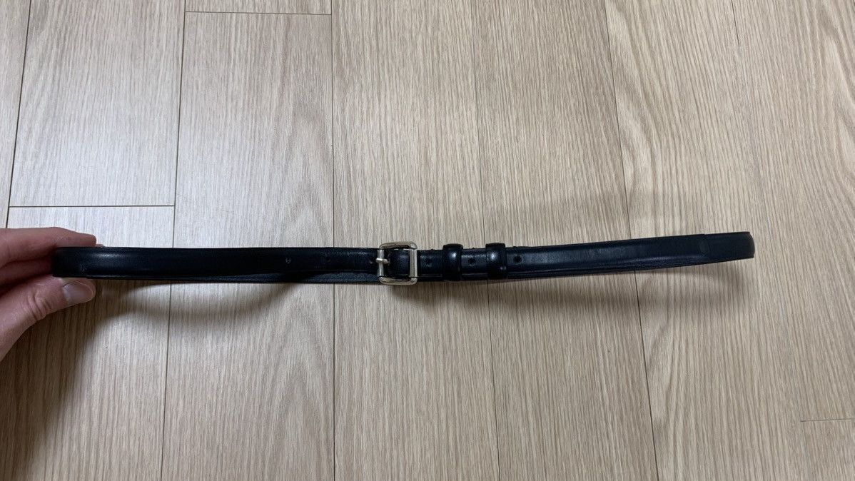 Marc Jacobs Marc Jacobs Black Skinny Belt Rare Size 30 - 1 Thumbnail