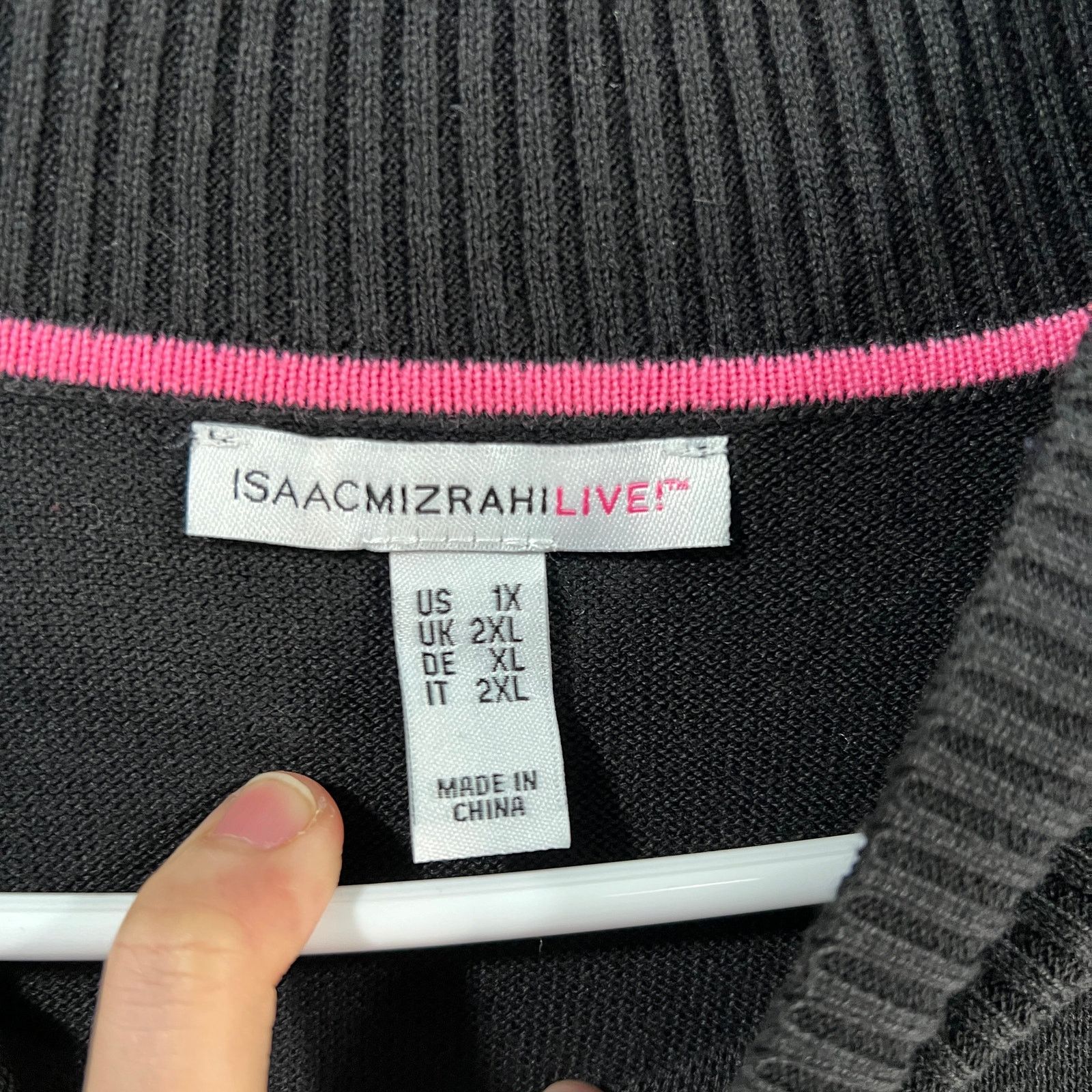 Isaac Mizrahi Isaac Mizrahi Live! Mockneck Sweater Pullover Size XL / US 12-14 / IT 48-50 - 3 Thumbnail