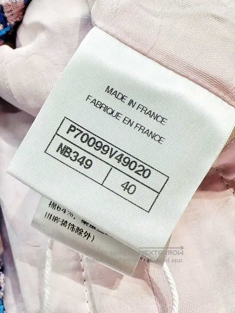 Chanel Chanel 21P spring and summer preview pink and blue mosaic Size S / US 4 / IT 40 - 6 Thumbnail