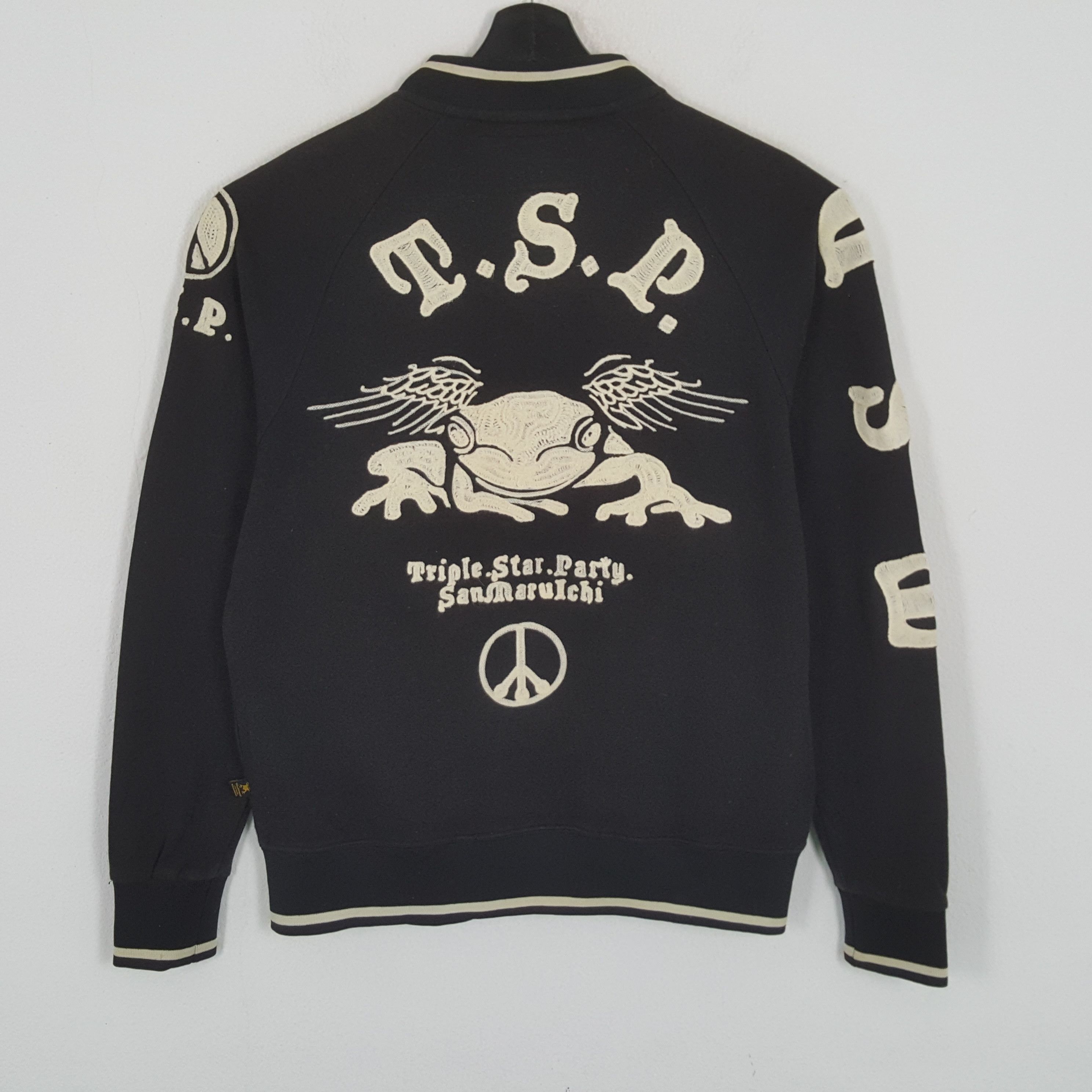 Japanese Brand TRIPLES STAR PARTY Streetwear Style Sweater Jacket Size US M / EU 48-50 / 2 - 1 Thumbnail