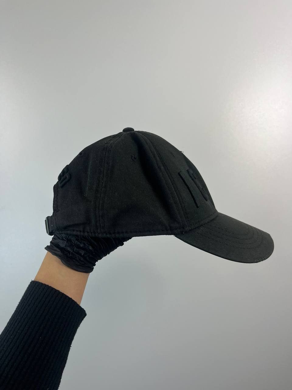 Dsquared2 Dsquared2 Icon Black Cotton Baseball Cap Size ONE SIZE - 2 Thumbnail