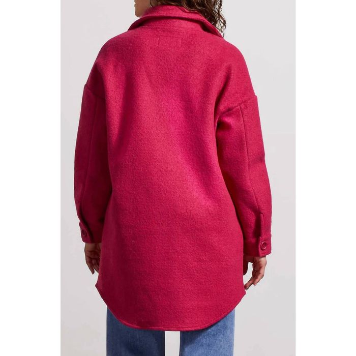 Designer TRIBAL Stretch Boiled Wool Jacket In Dahlia Grailed