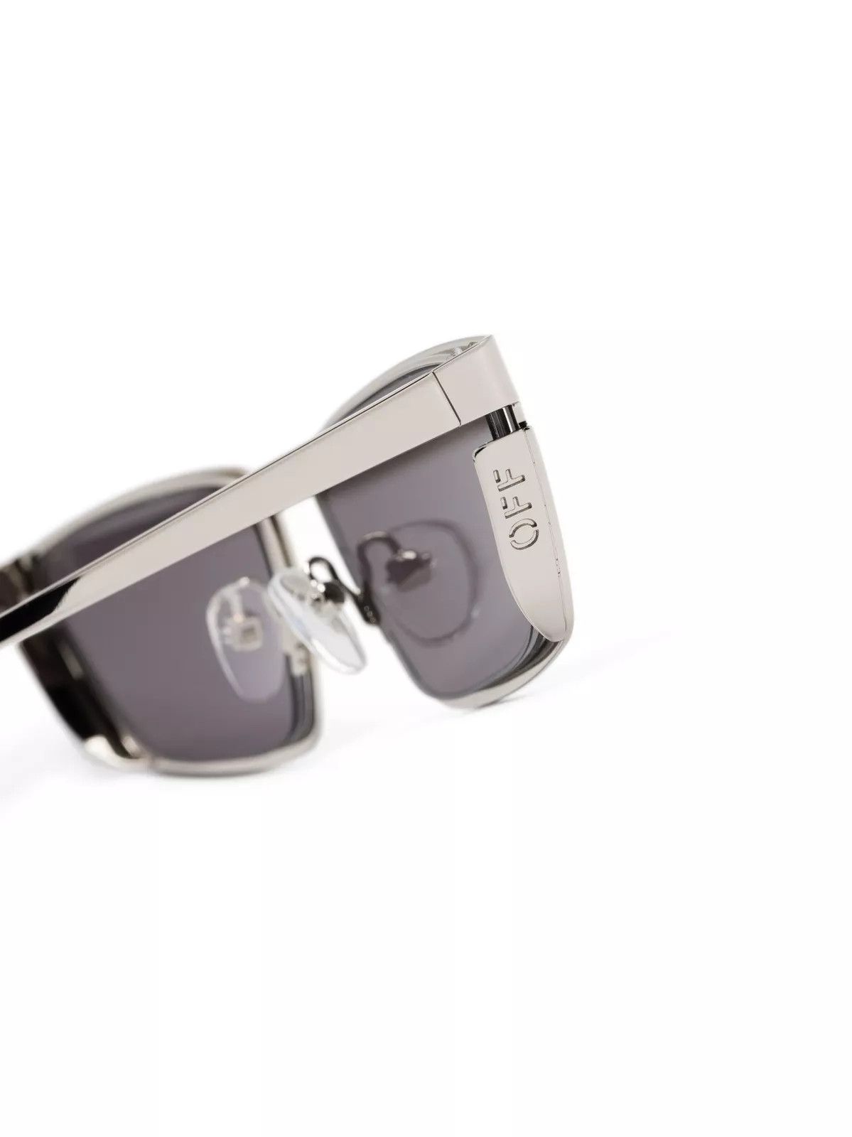 Off-White NEW OFF-WHITE OERI119S24MET0017207 Richfield Silver Size ONE SIZE - 4 Thumbnail