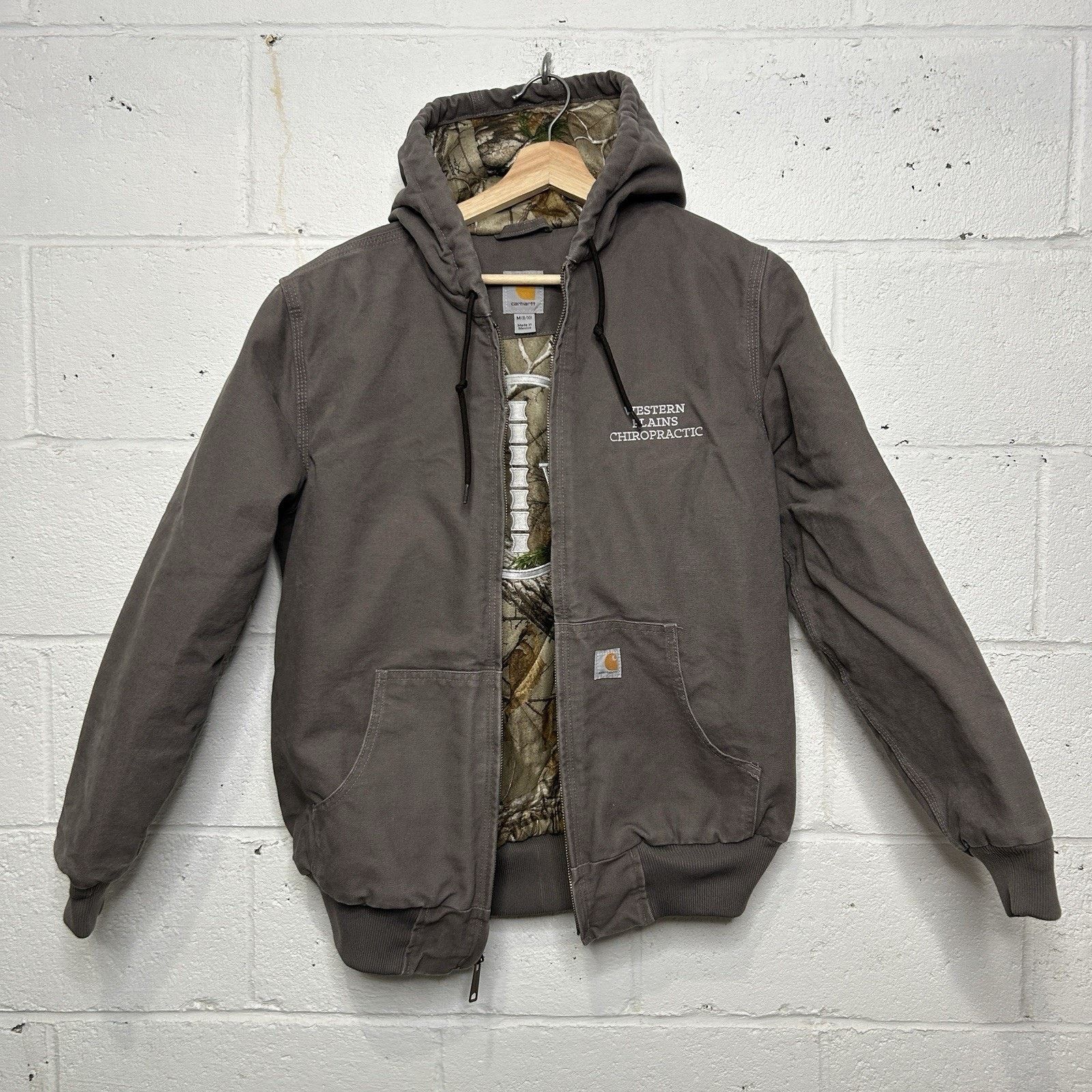Carhartt Carhartt Realtree Camo Hooded Active Jacket “Taupe Grey” Size M / US 6-8 / IT 42-44 - 2 Thumbnail