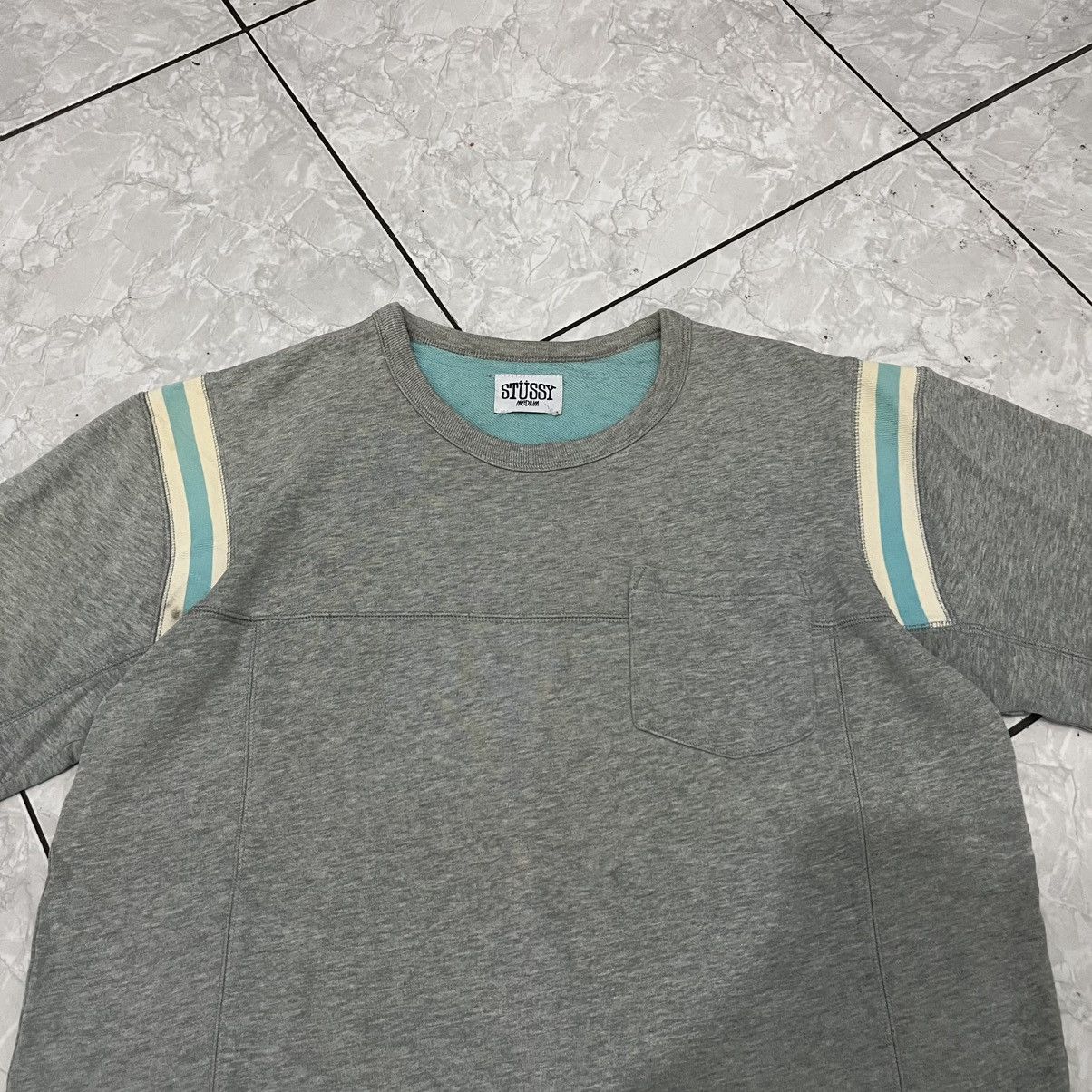 Stussy Crazy vintage🩶90s Stussy Pocket tee Size US M / EU 48-50 / 2 - 2 Thumbnail
