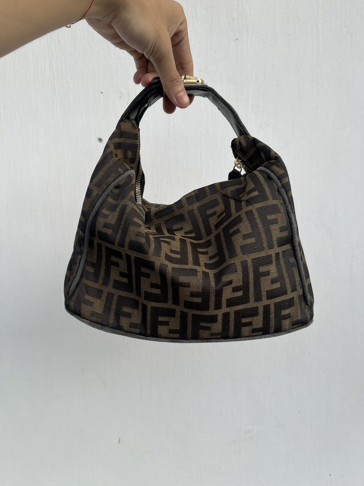 Fendi 1990s FENDI ZUCCA LUNCH BOX Size ONE SIZE - 1 Thumbnail