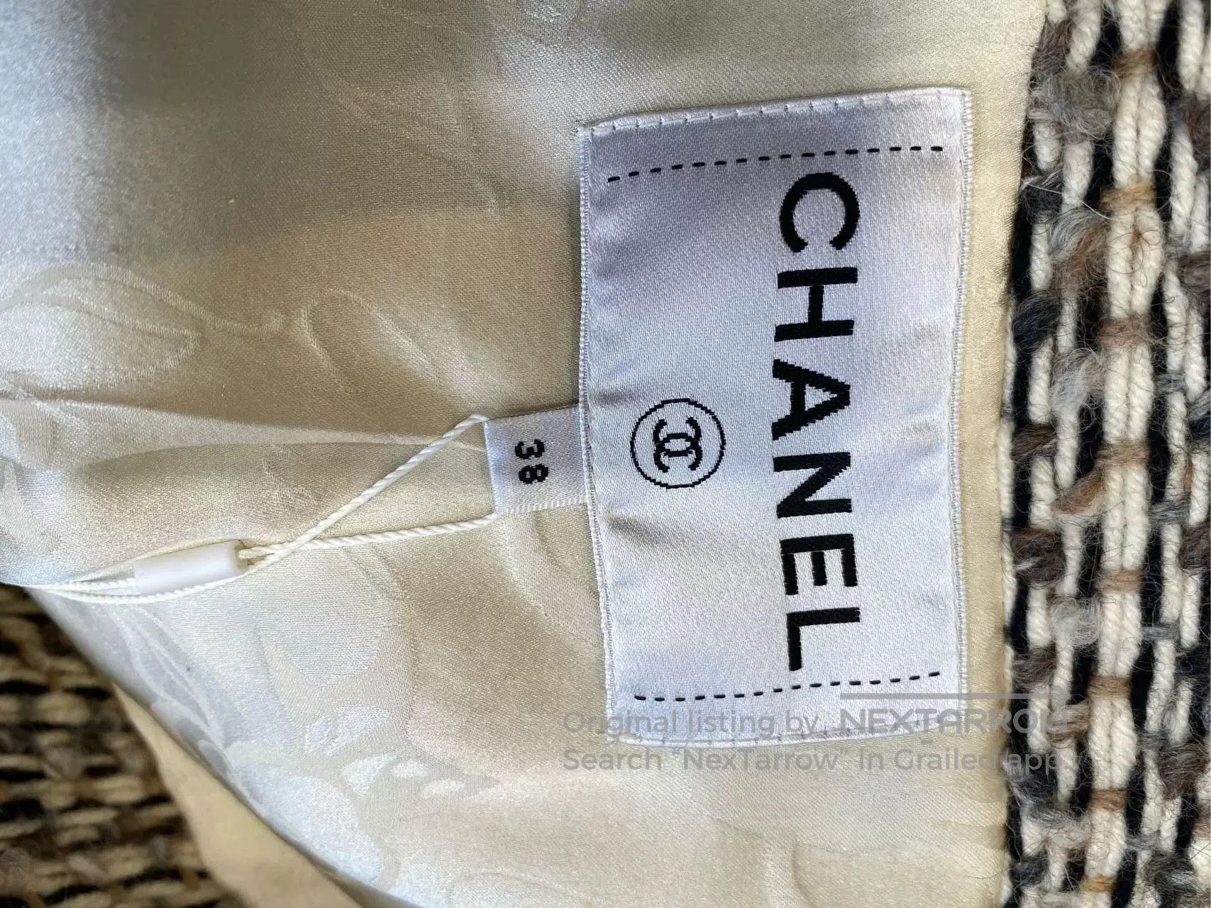 Chanel Chanel 2018 Forest Beige Round Collar Coat. Size US M / EU 48-50 / 2 - 3 Thumbnail