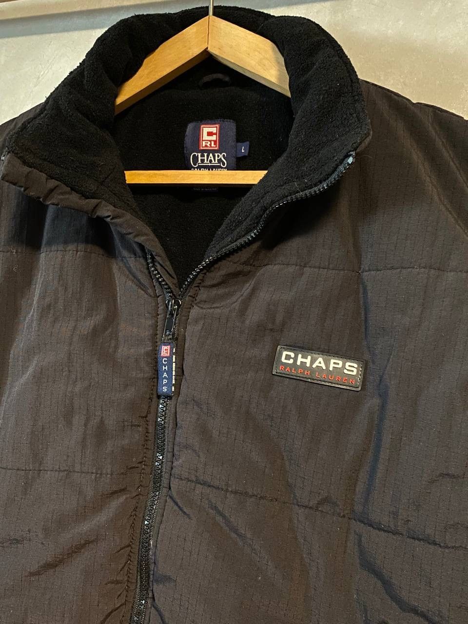 Chaps Ralph Lauren × RRL Ralph Lauren × Ralph Lauren Vintage Ralph Lauren Chaps black puff vest size L Size US L / EU 52-54 / 3 - 4 Thumbnail