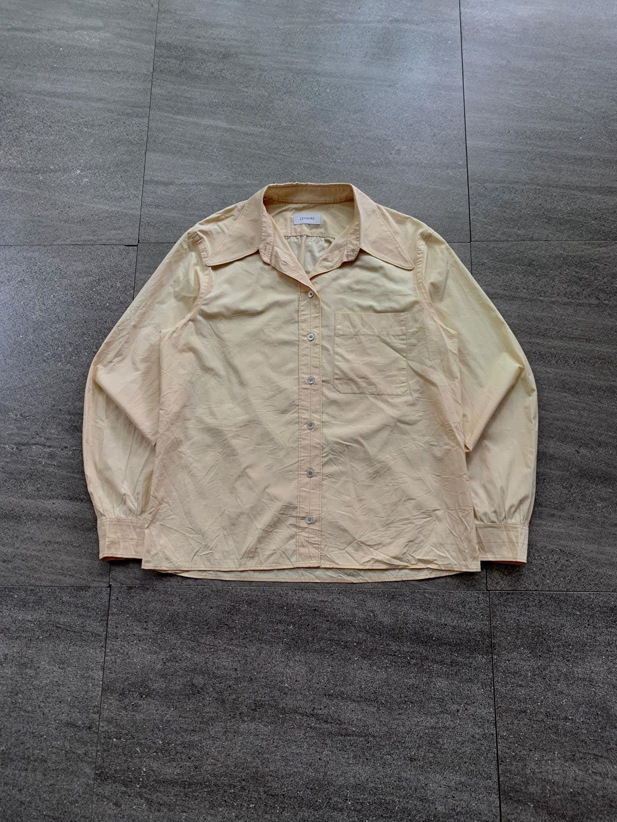 Lemaire FREE TAX! Pointed Collar Shirt Size US S / EU 44-46 / 1 - 2 Thumbnail