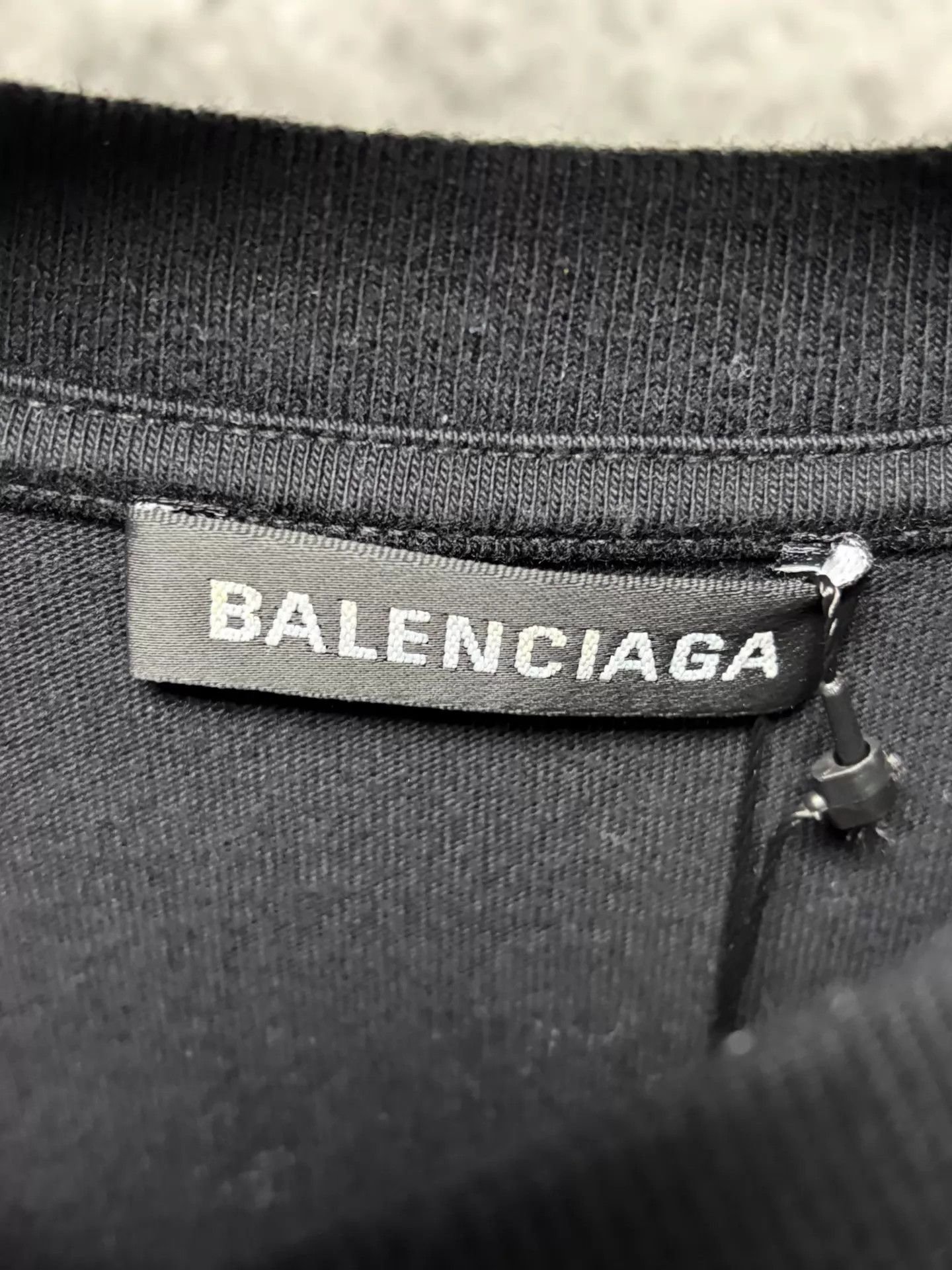 Balenciaga Balenciaga Portrait Black Oversized Unisex SS Tee XS Size US XS / EU 42 / 0 - 3 Thumbnail