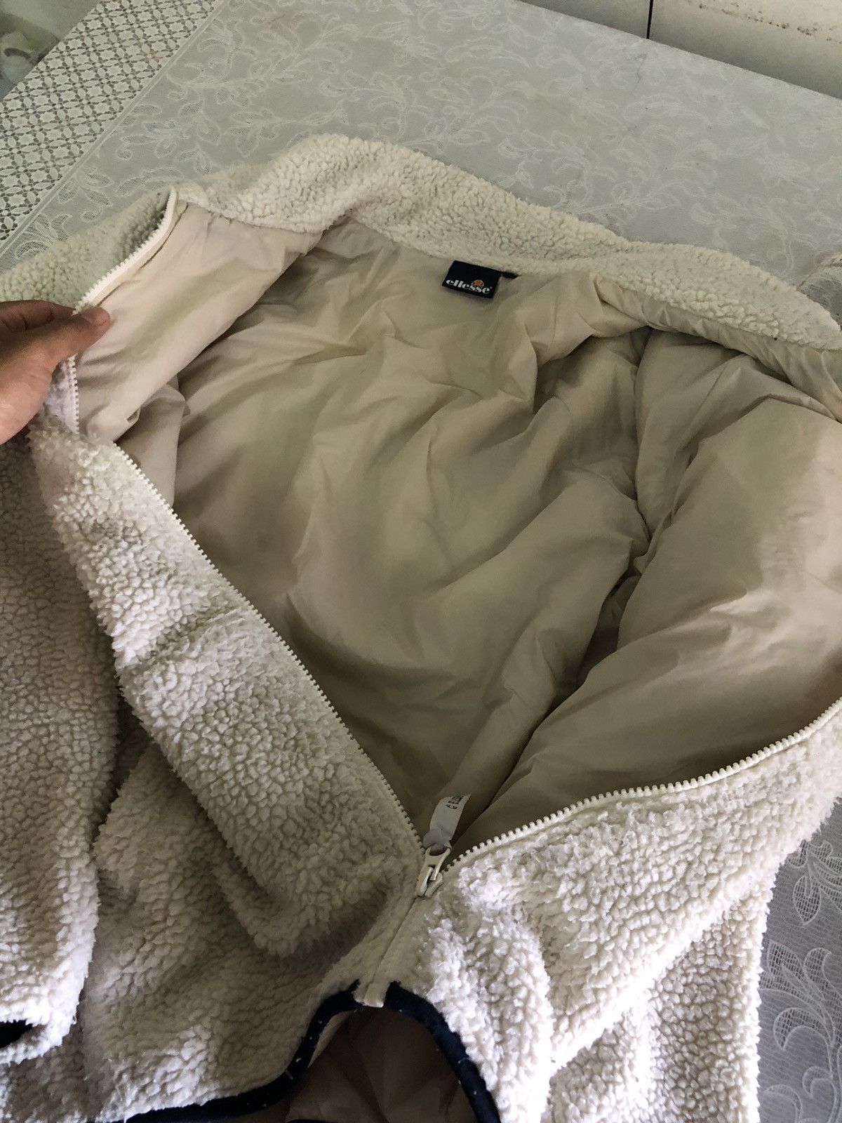 Ellesse Ellesse Sport Fleece Sherpa Zipper Jacket Like Patagonia Size US M / EU 48-50 / 2 - 19 Thumbnail