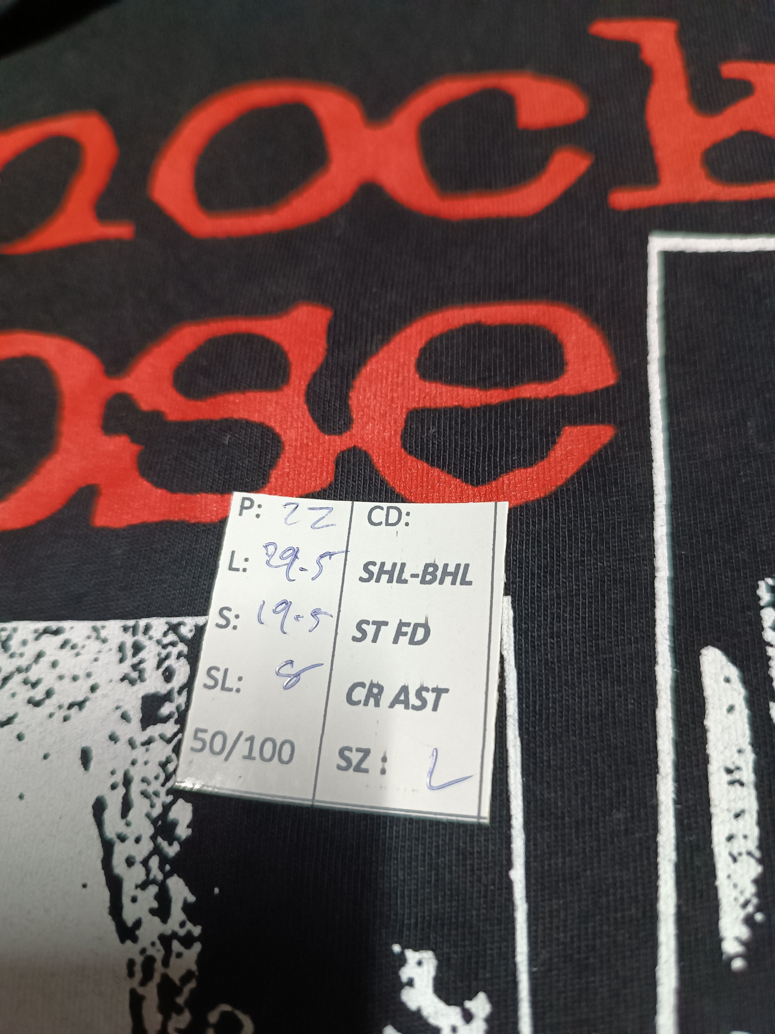 Band Tees VINTAGE KNOCKED LOOSE MISTAKES FRACTURES HARDCORE turnstile Size US L / EU 52-54 / 3 - 18 Thumbnail