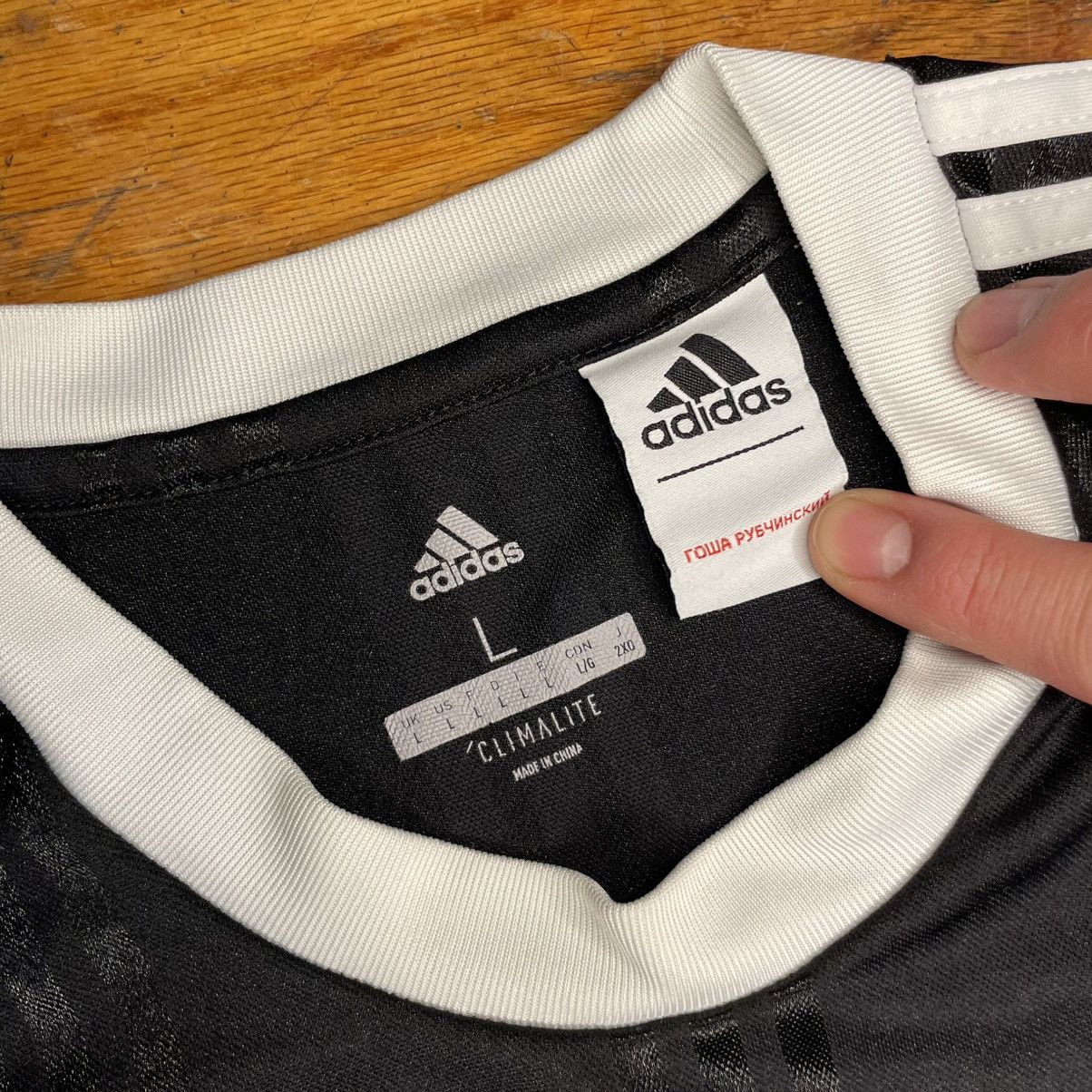 Adidas × Gosha Rubchinskiy Gosha adidas soccer jersey Size US M / EU 48-50 / 2 - 3 Thumbnail