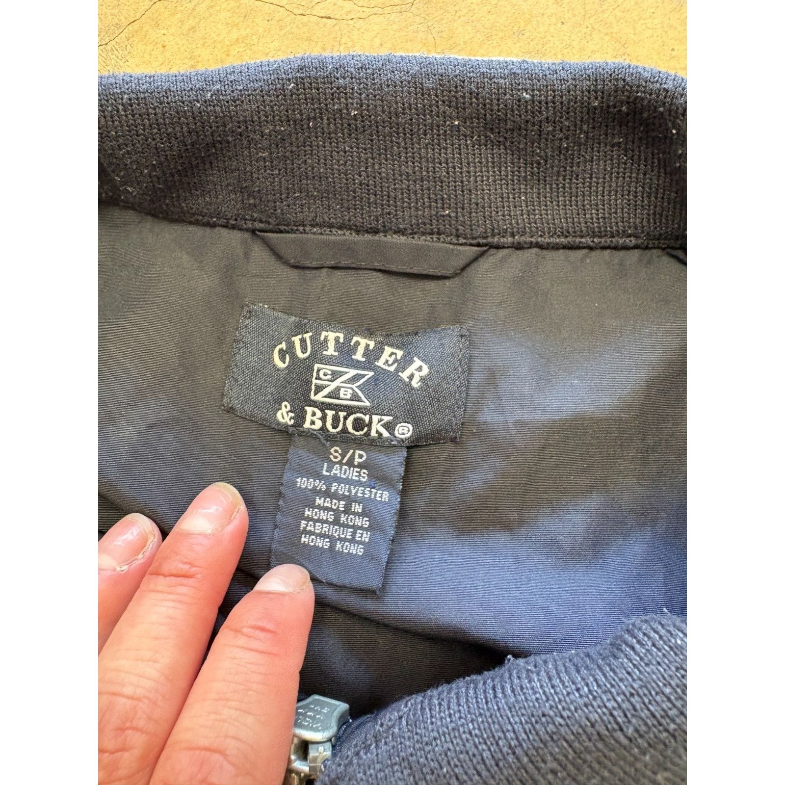 Cutter & Buck Cutter & Buck Women's Vintage Full-Zip Navy Golf Vest Small Size S / US 4 / IT 40 - 5 Thumbnail