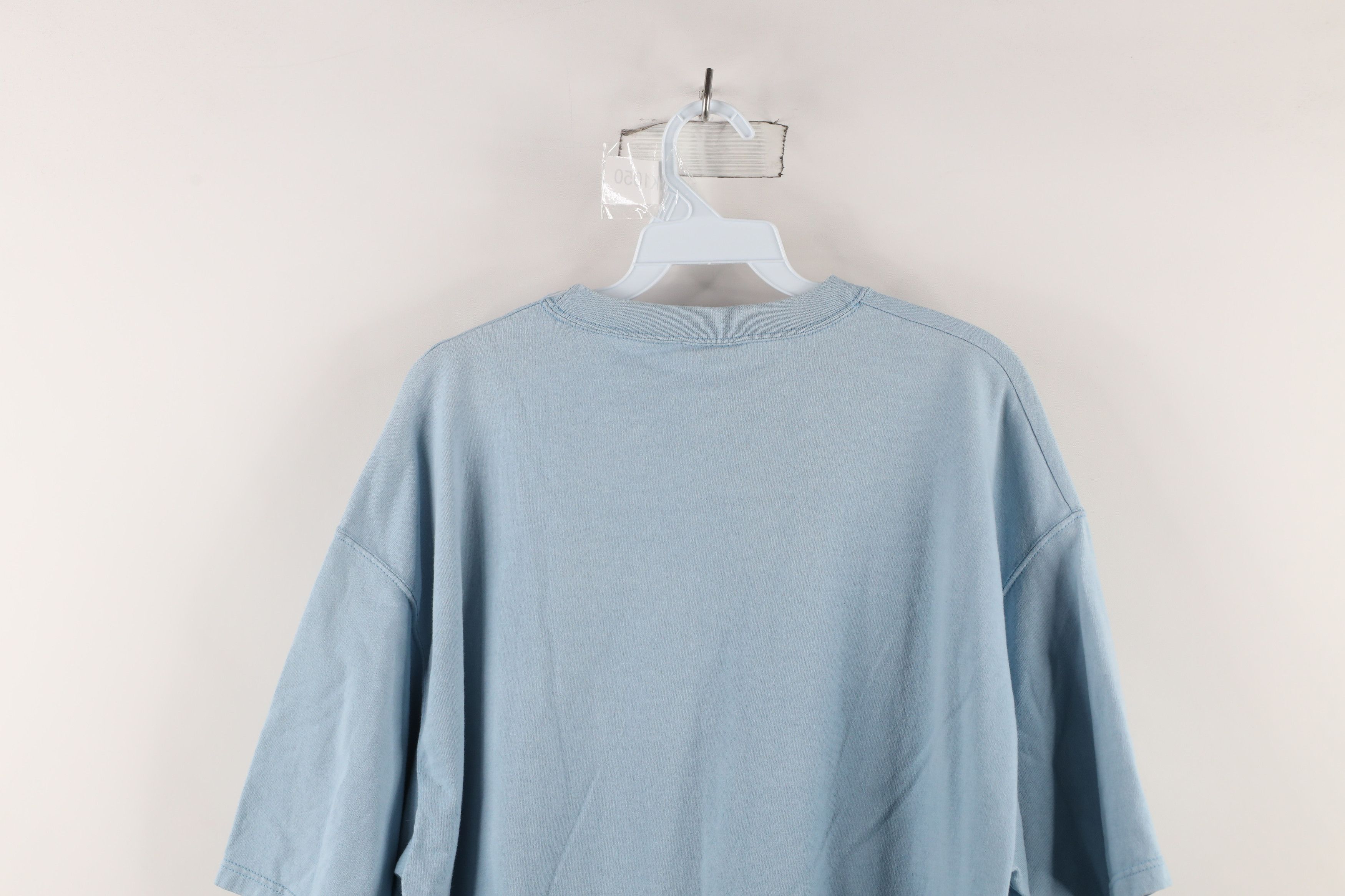 Vintage Vintage 90s Streetwear Heavyweight T-Shirt Carolina Blue USA Size US L / EU 52-54 / 3 - 6 Thumbnail