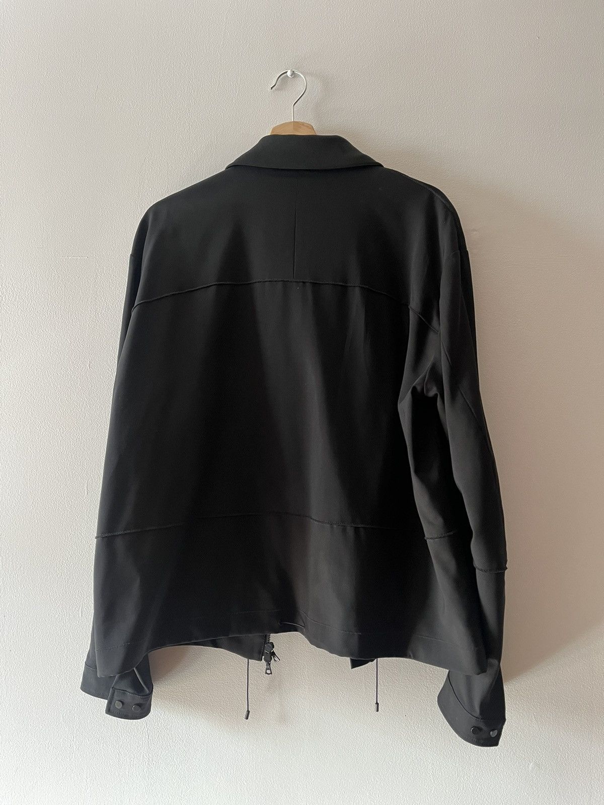 OAMC Virgin Wool Zip Jacket (Black) Size US M / EU 48-50 / 2 - 2 Thumbnail