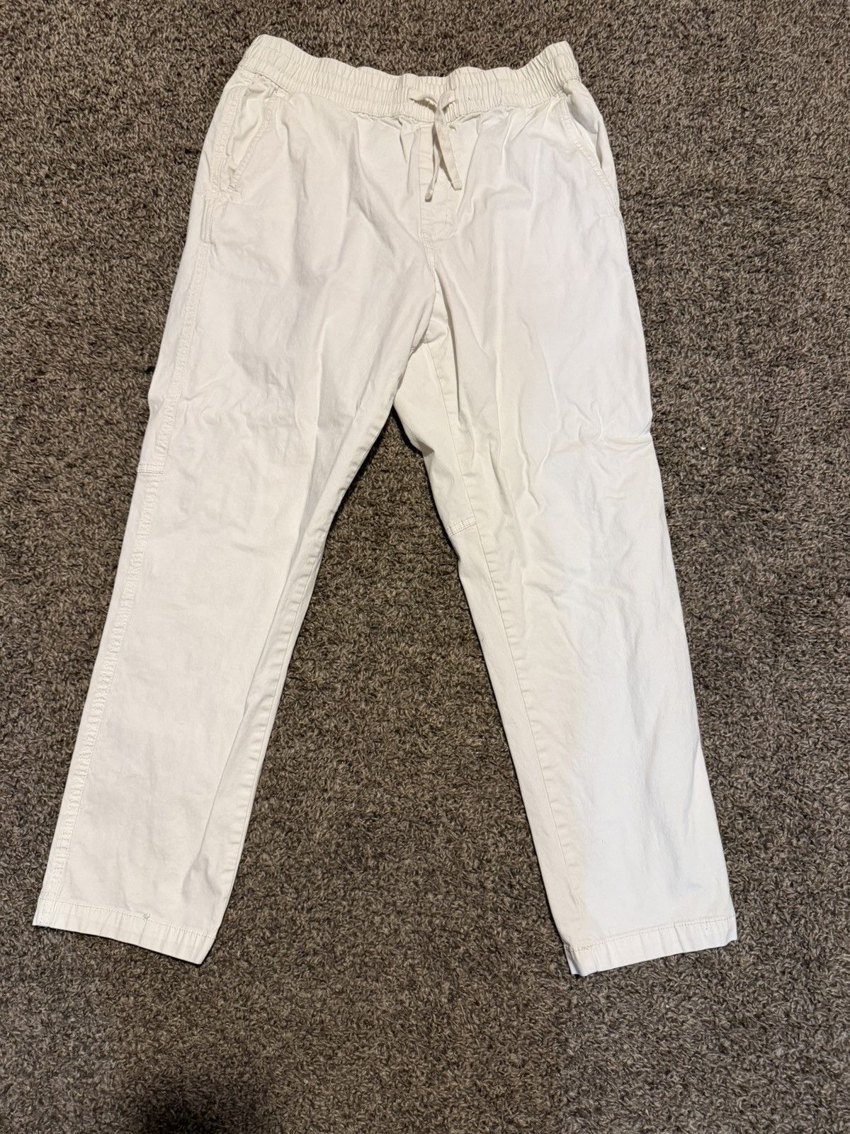 Zara ZARA White Jogger Pants Size US 31 - 1 Thumbnail