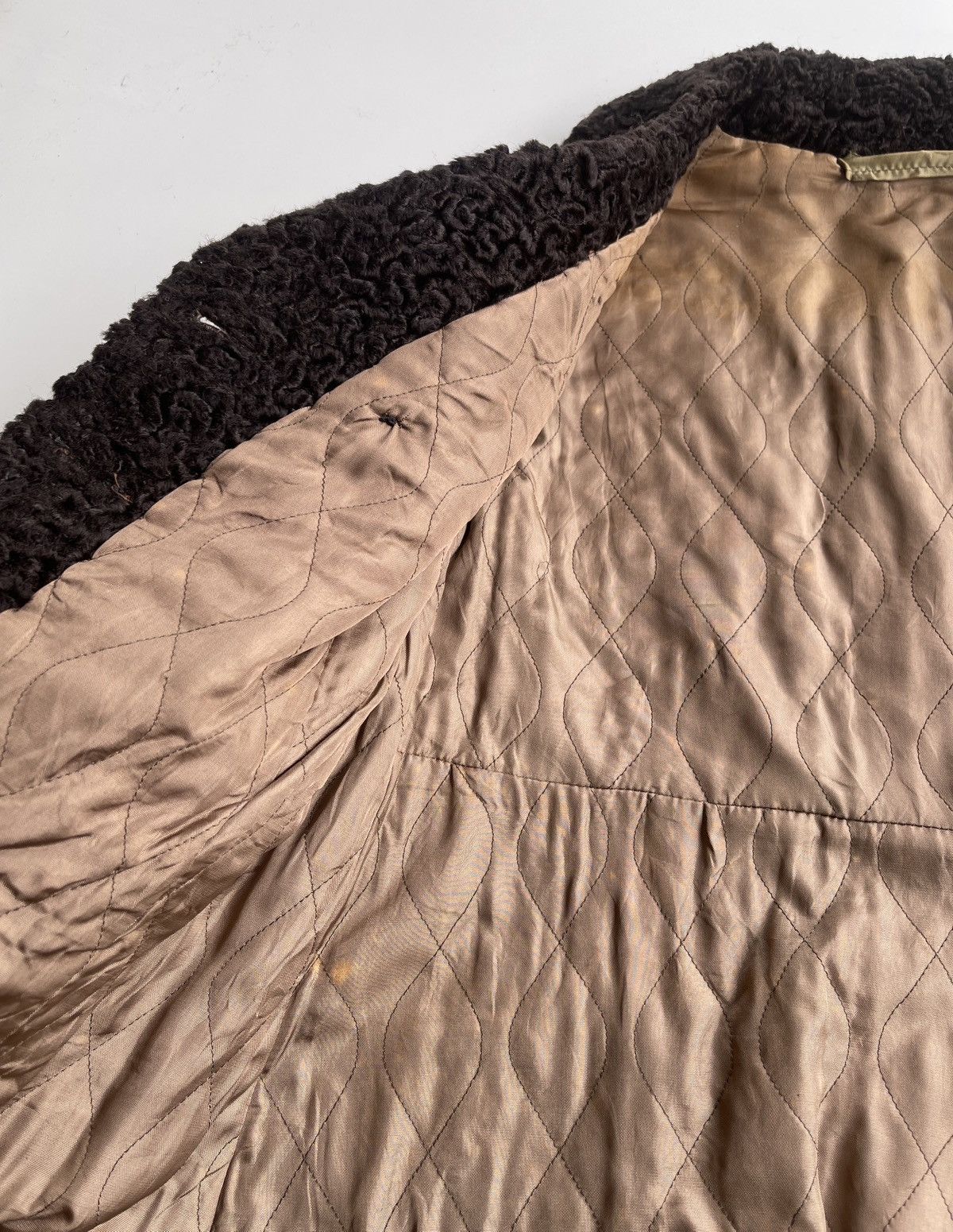 Vintage Vintage Jean Louis Paris Curly Astra Furs Coat Size S / US 4 / IT 40 - 15 Thumbnail