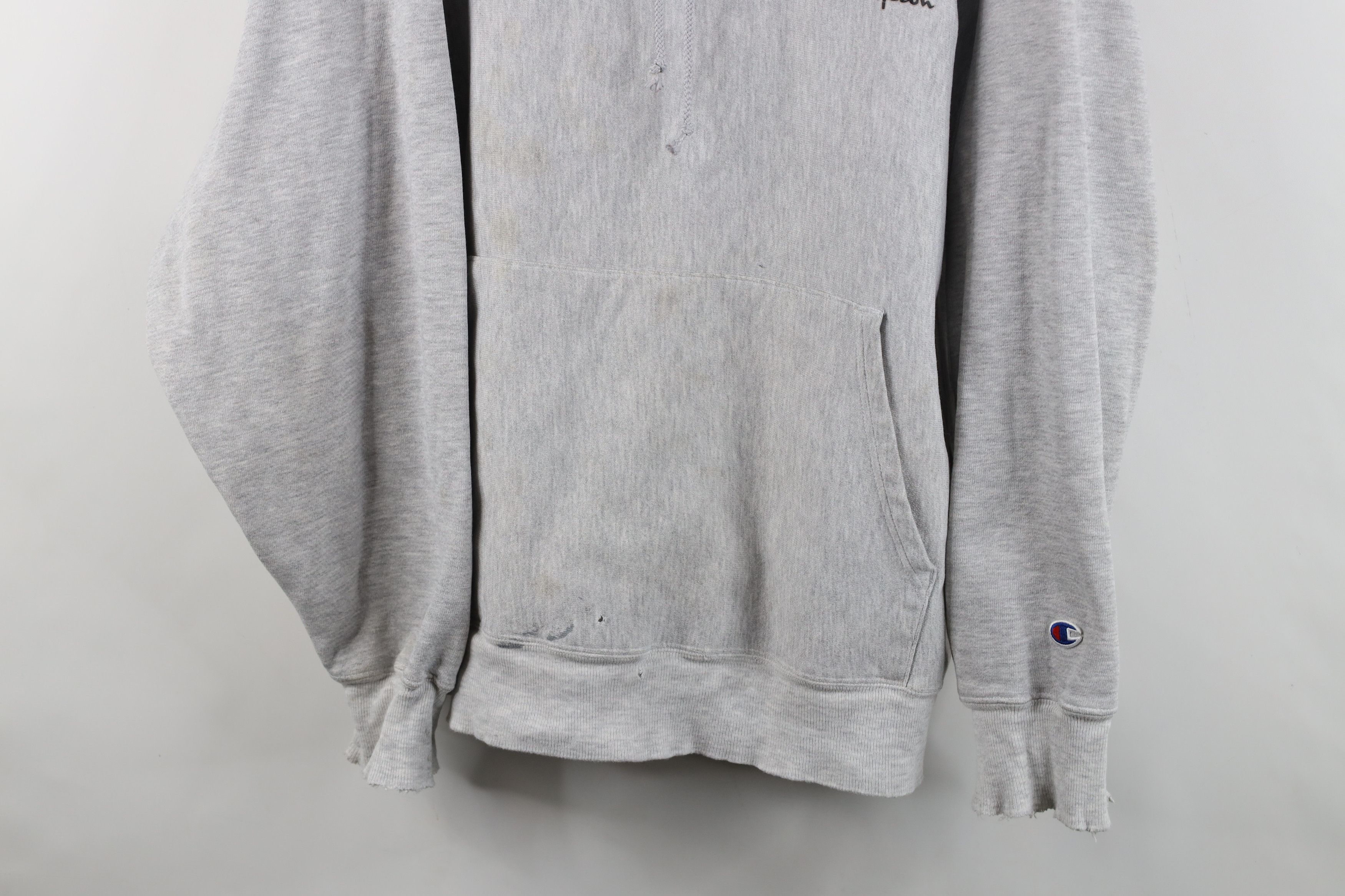 Champion Vintage 90s Champion Reverse Weave Spell Heavyweight Hoodie Size US XL / EU 56 / 4 - 3 Thumbnail
