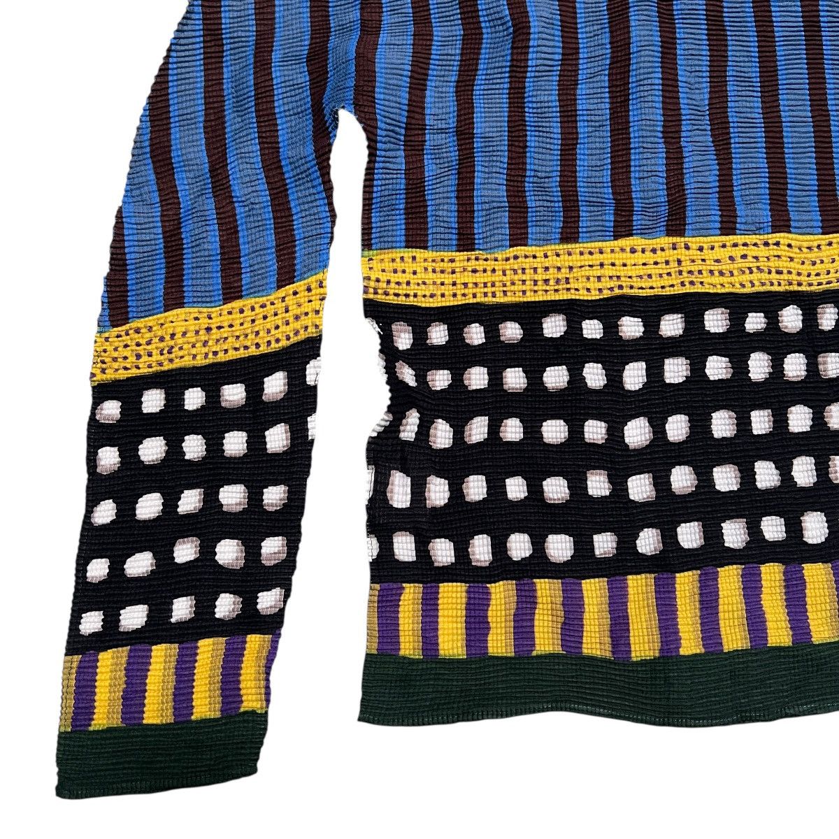 Issey Miyake 🔥 Issey Miyake Me Pleated Long Sleeve Size US S / EU 44-46 / 1 - 6 Thumbnail