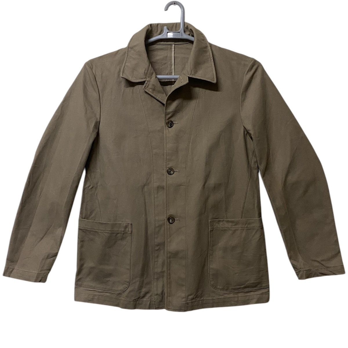 Yohji Yamamoto Yohji Yamamoto AAR Hunting Chore pocket canvas jacket Size US L / EU 52-54 / 3 - 1 Thumbnail