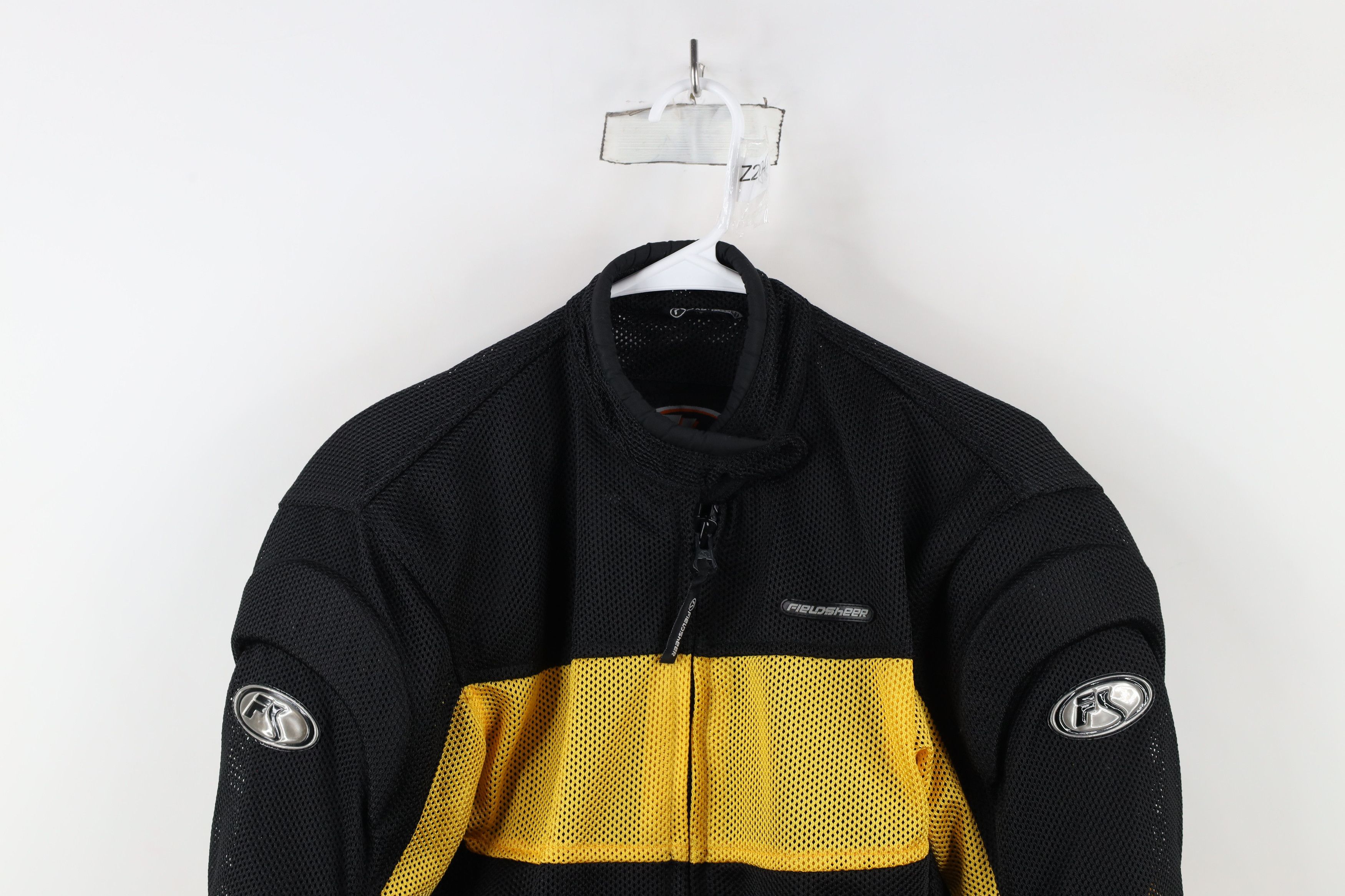 Vintage Vintage Fieldsheer Mesh Armored Padded Motorcycle Jacket Size XS / US 0-2 / IT 36-38 - 2 Thumbnail